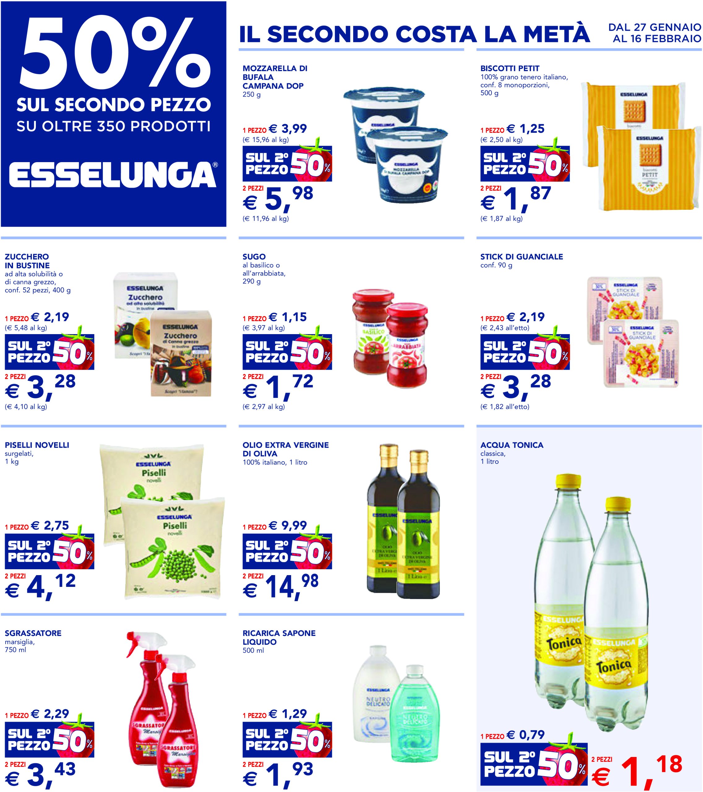 esselunga - Volantino Esselunga - Grandi Marche al 50% valido dal 30/01 al 12/02 - page: 13