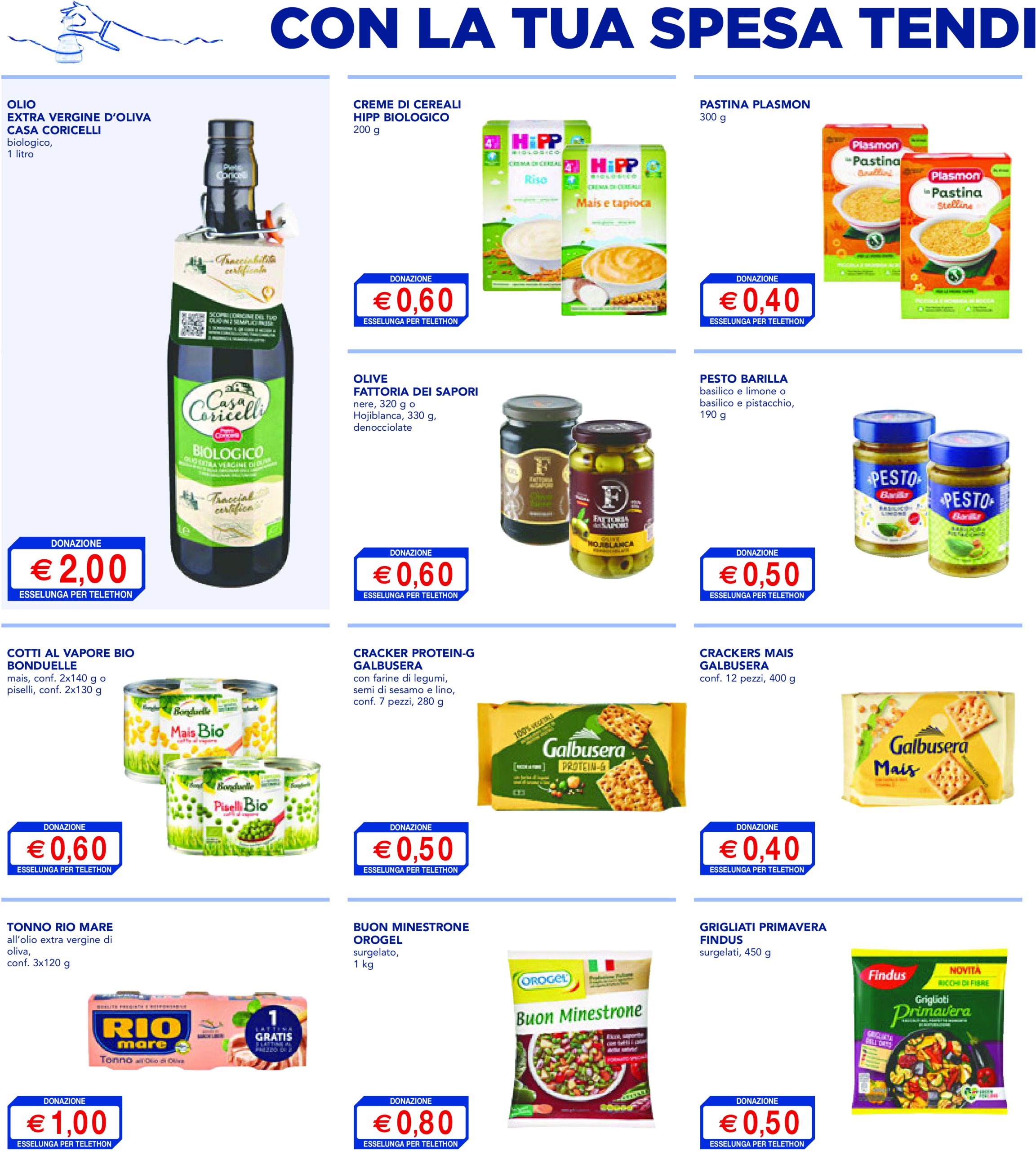 esselunga - Volantino Esselunga - Raccolta Fondi Telethon valido dal 07/05 al 21/05 - page: 4