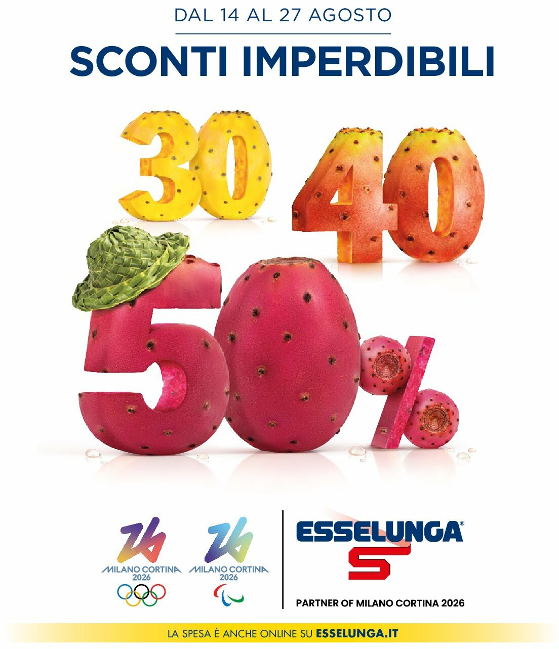 esselunga - Volantino Esselunga valido dal 14/08 al 27/08