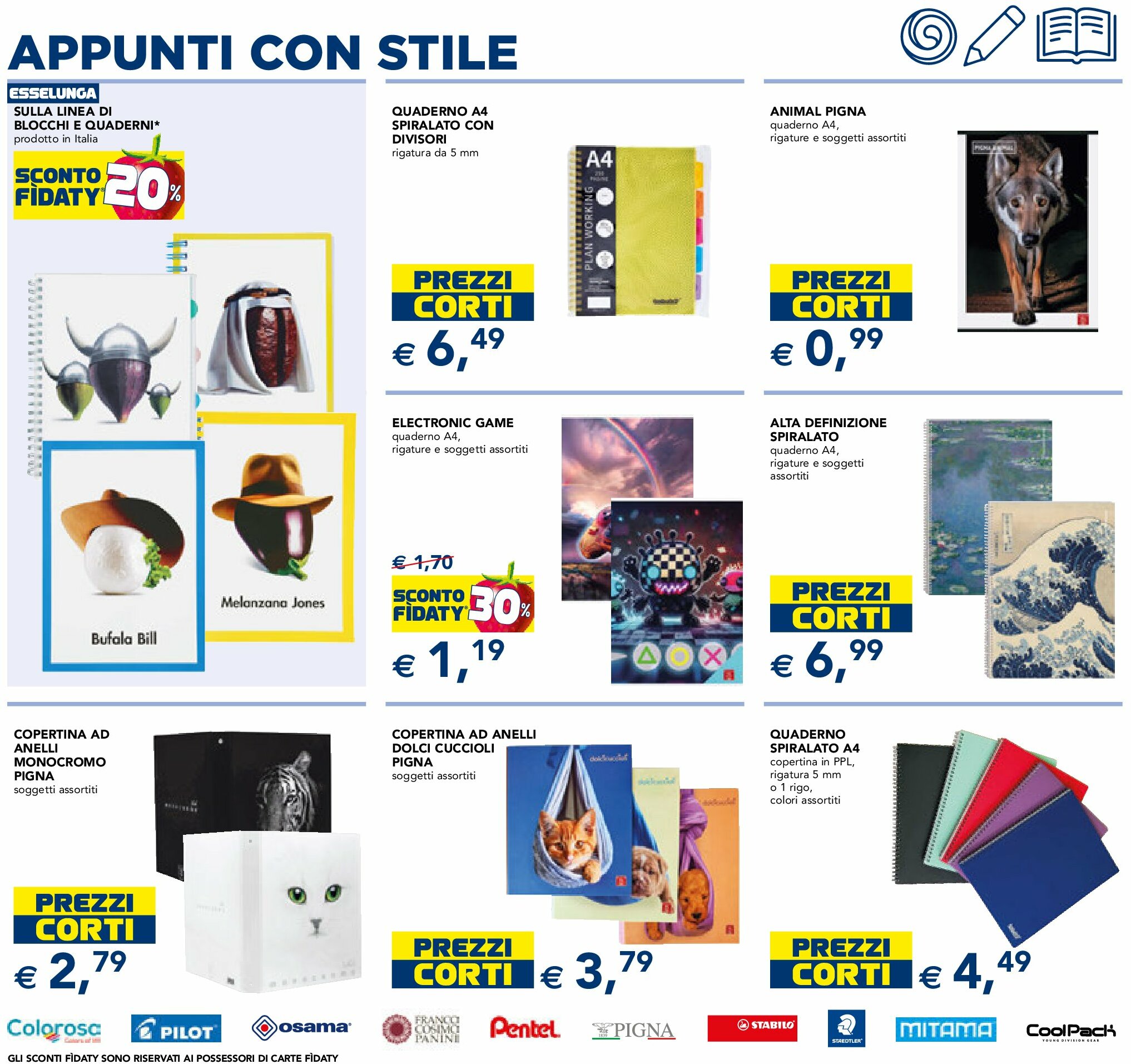 esselunga - Volantino Esselunga - Scuola e Colazione valido dal 25/08 al 10/09 - page: 5