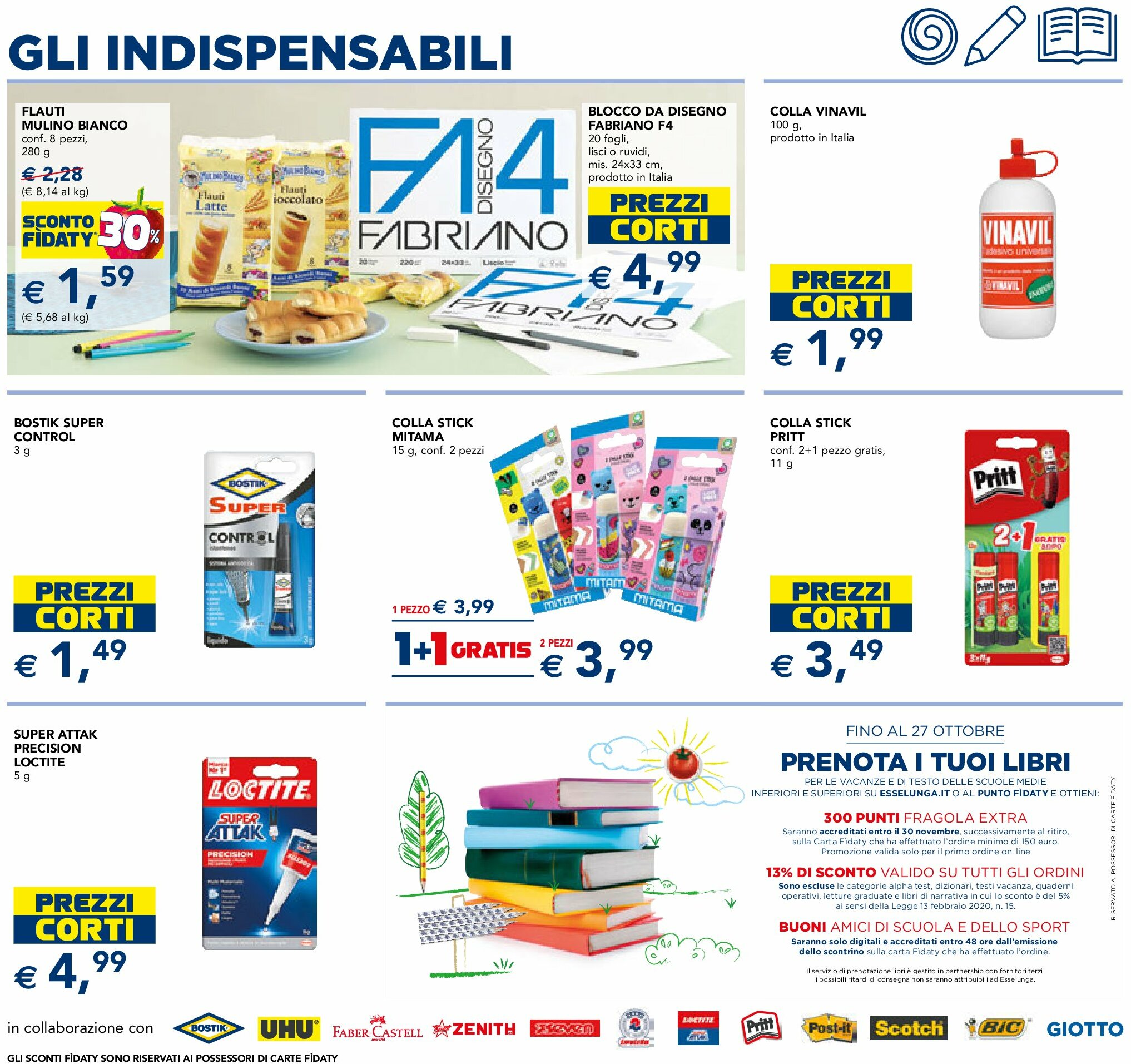 esselunga - Volantino Esselunga - Scuola e Colazione valido dal 25/08 al 10/09 - page: 12