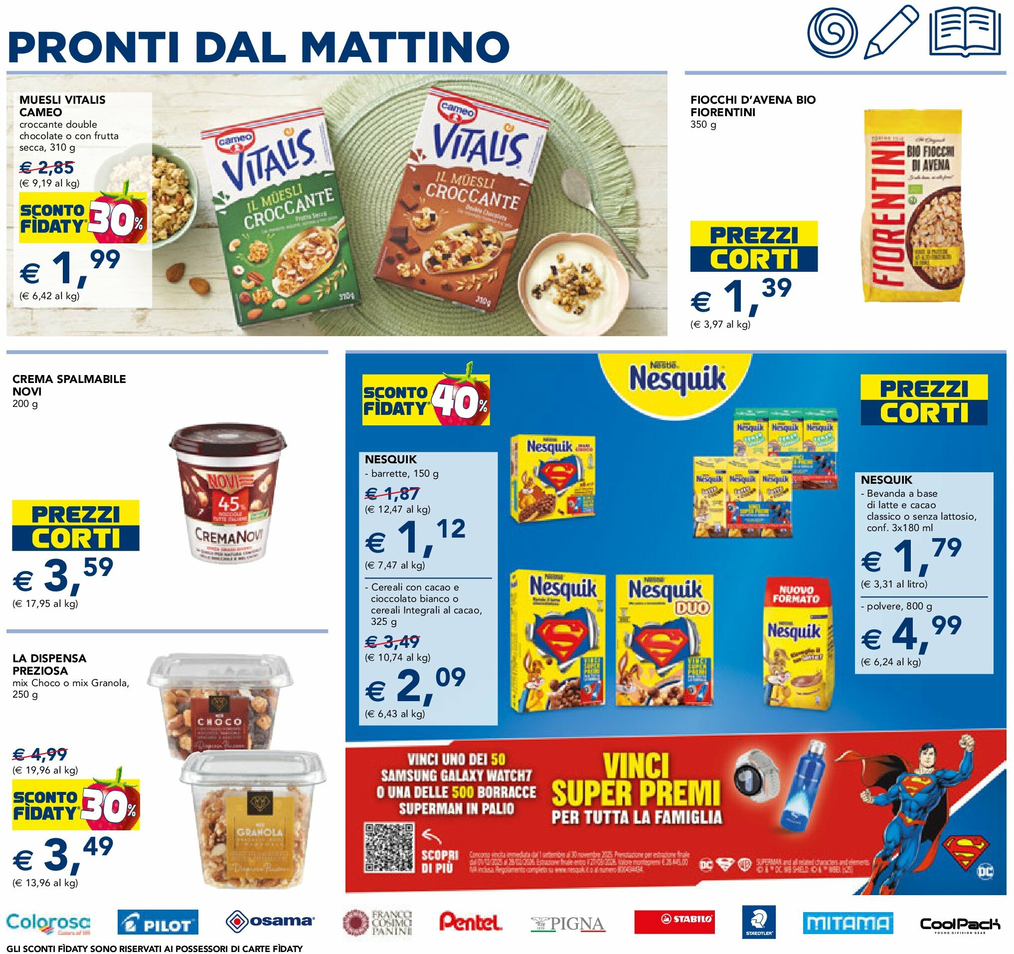 esselunga - Volantino Esselunga - Scuola e Colazione valido dal 25/08 al 10/09 - page: 19