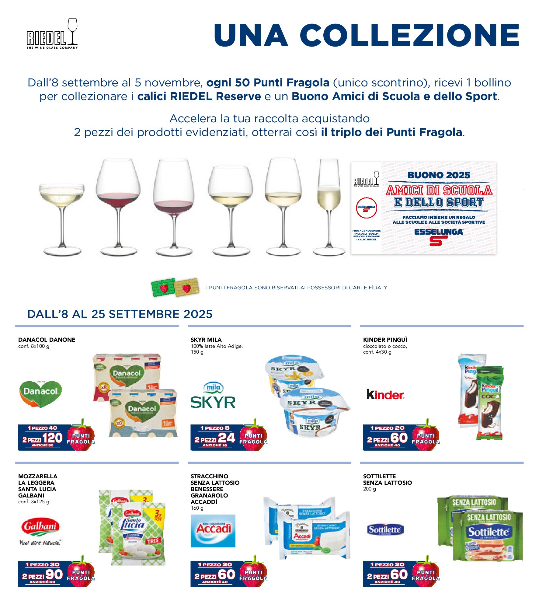 esselunga - Volantino Esselunga - Collection Riedel - 1° Appuntamento valido dal 08/09 al 05/11 - page: 6