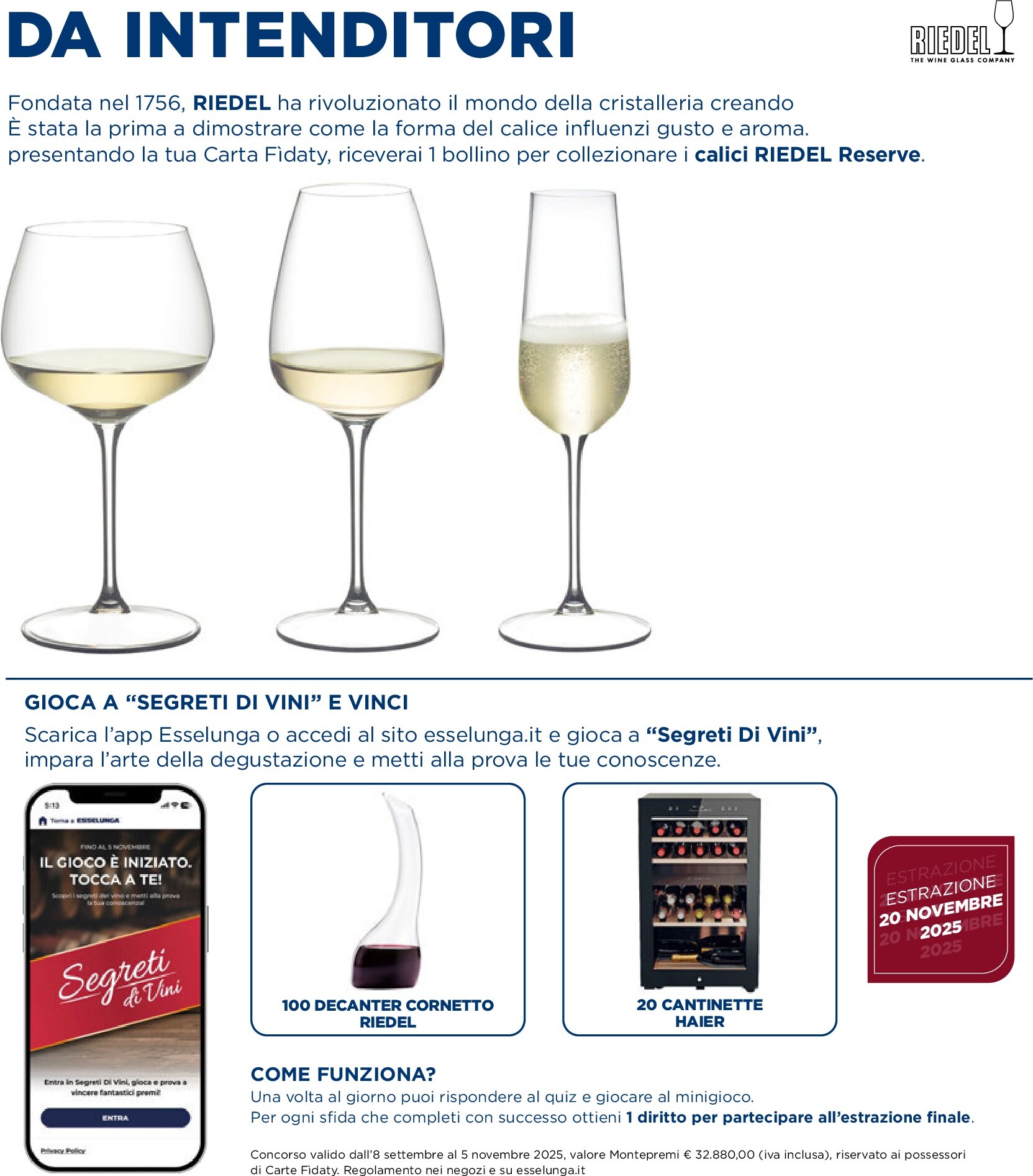 esselunga - Volantino Esselunga - Collection Riedel - 2° Appuntamento valido dal 26/09 al 08/10 - page: 3