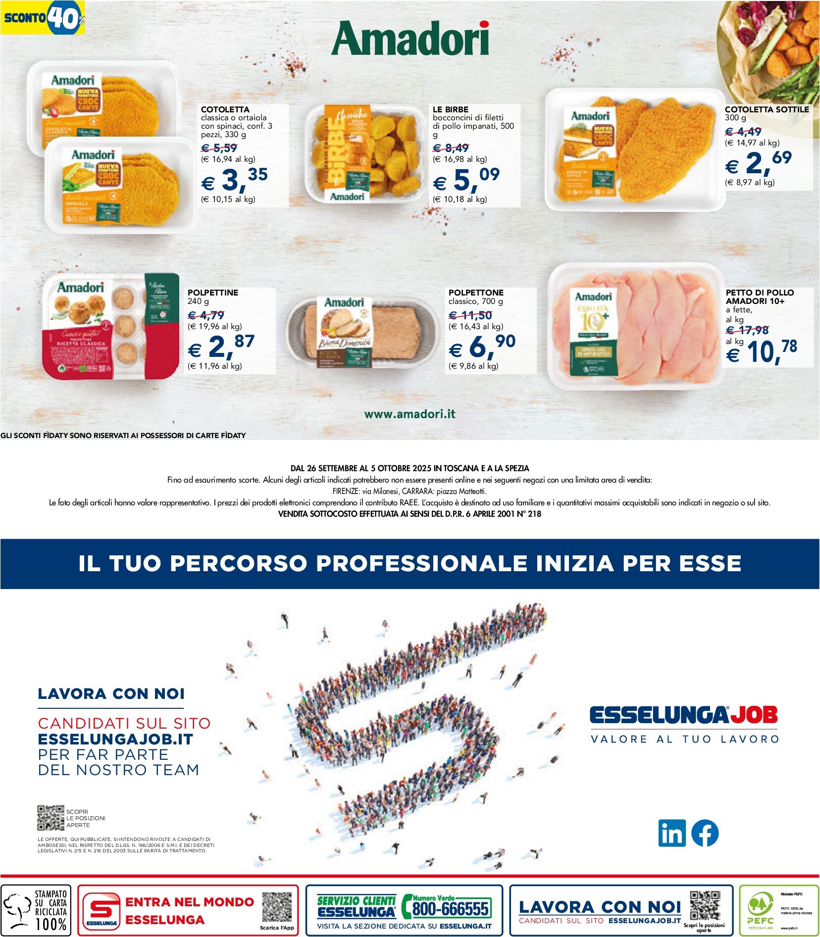 esselunga - Volantino Esselunga - Sottocosto valido dal 26/09 al 05/10 - page: 29