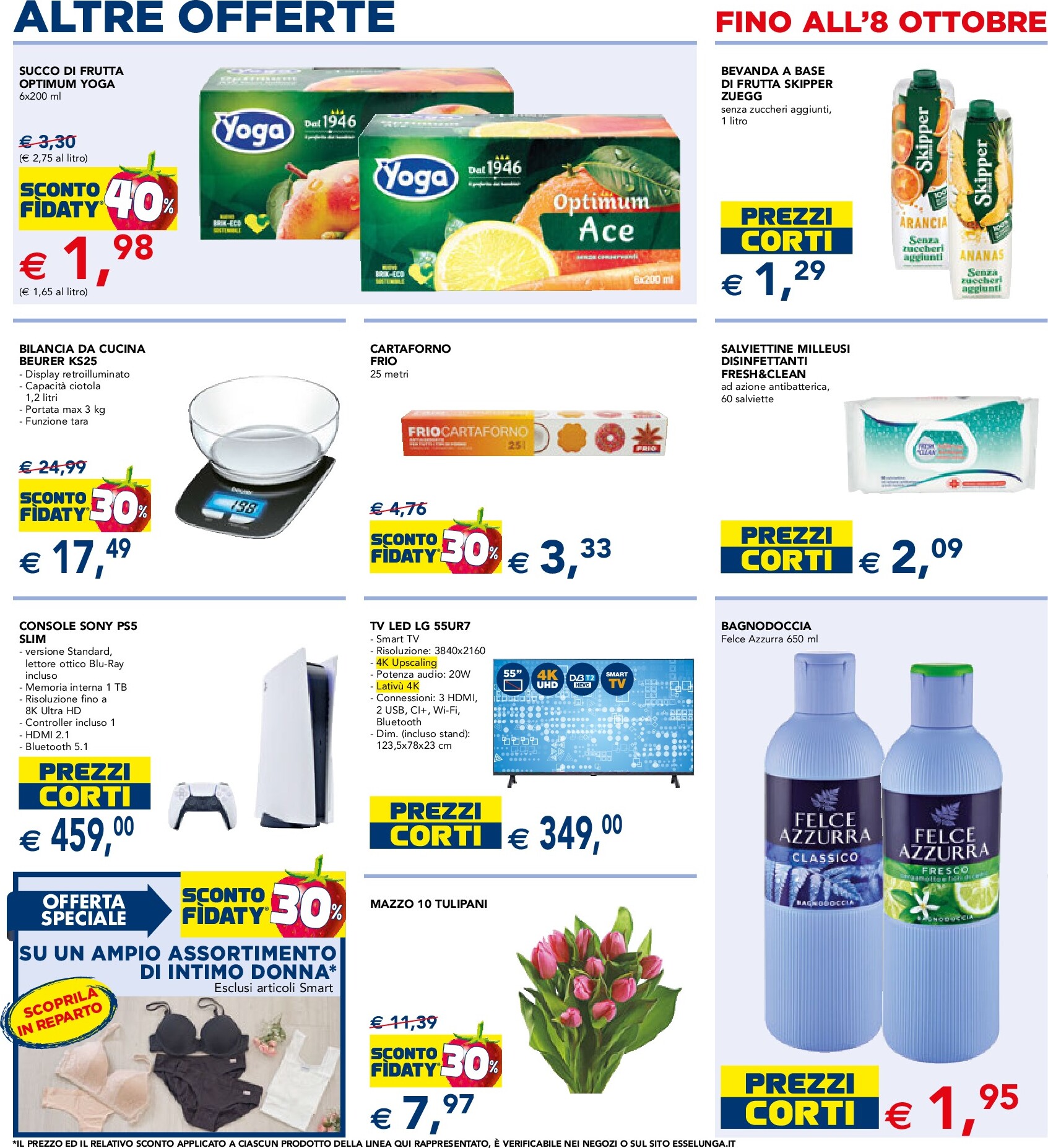 esselunga - Volantino Esselunga - Sottocosto valido dal 26/09 al 05/10 - page: 12