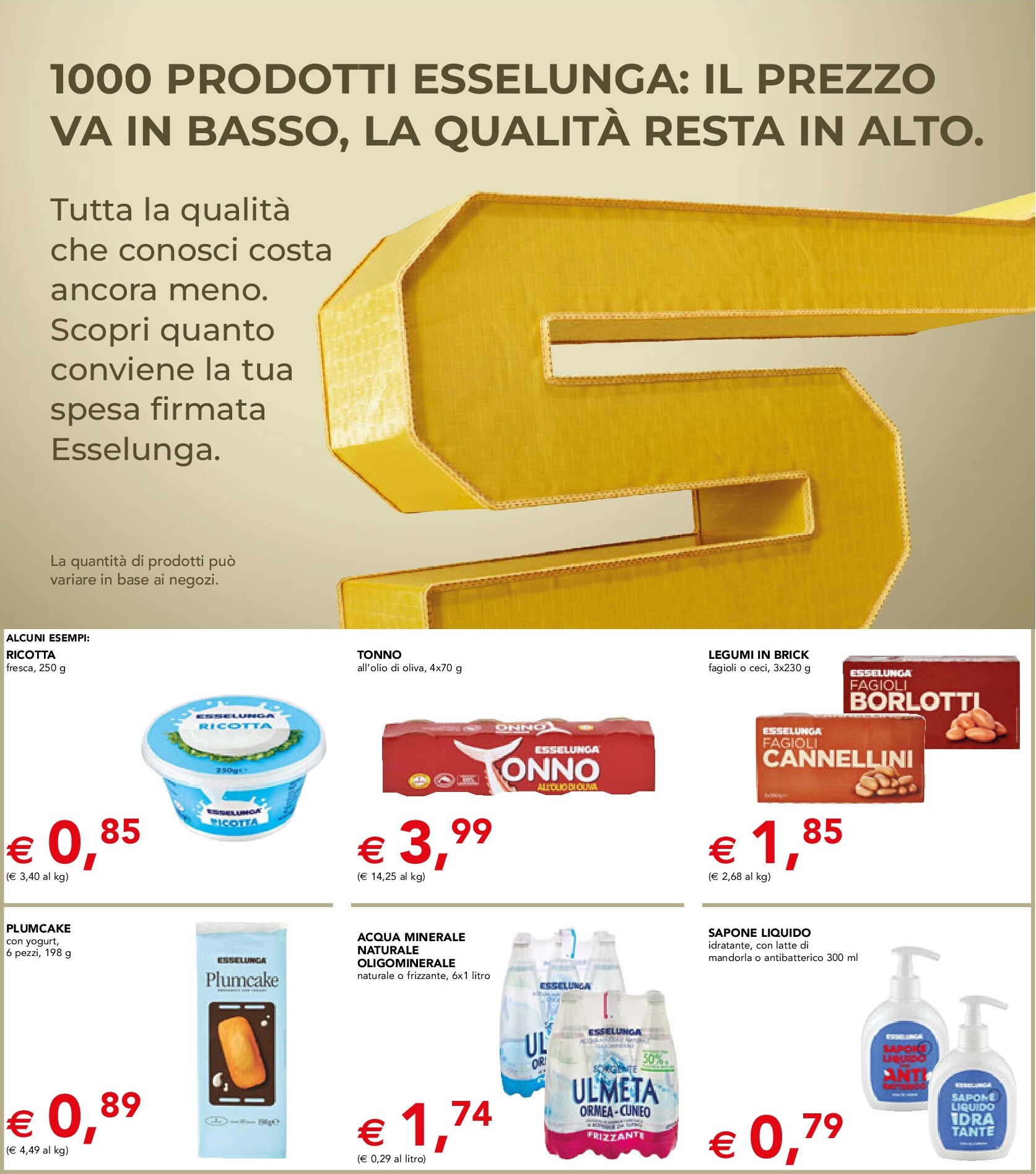 esselunga - Volantino Esselunga - Sottocosto valido dal 26/09 al 05/10 - page: 2