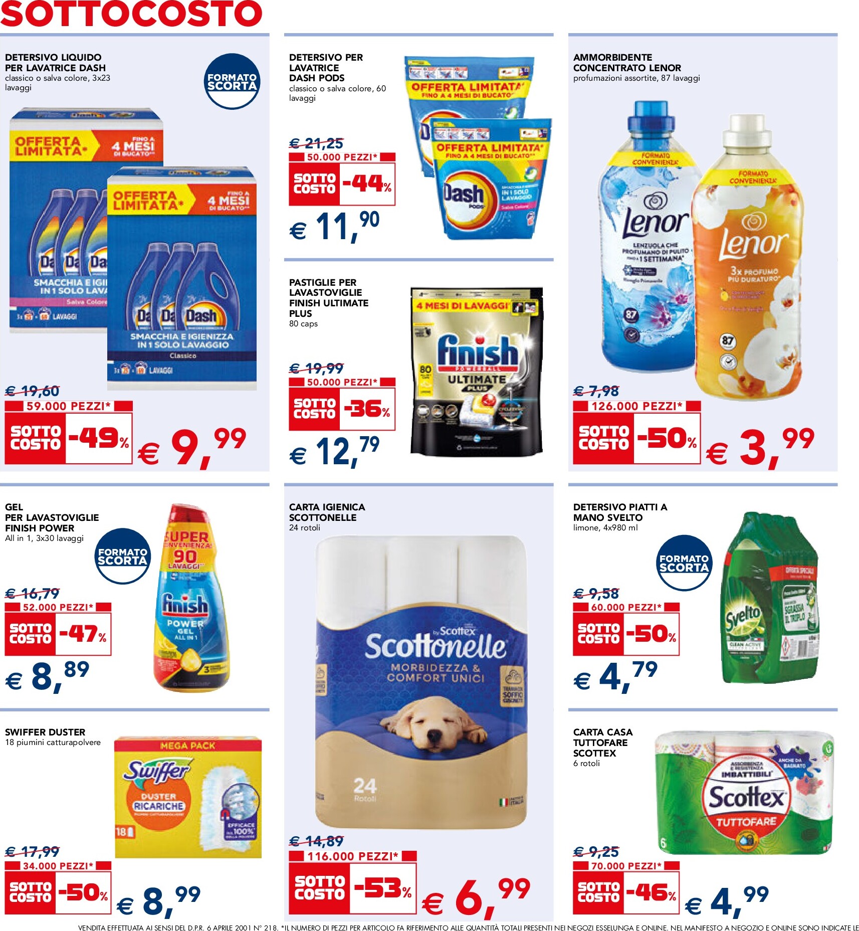 esselunga - Volantino Esselunga - Sottocosto valido dal 26/09 al 05/10 - page: 6