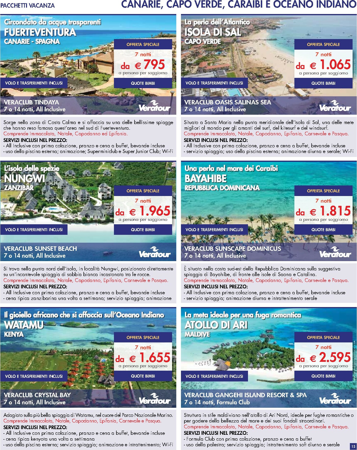 esselunga - Volantino Esselunga - Servizio Viaggi valido dal 01/10 al 31/03 - page: 15