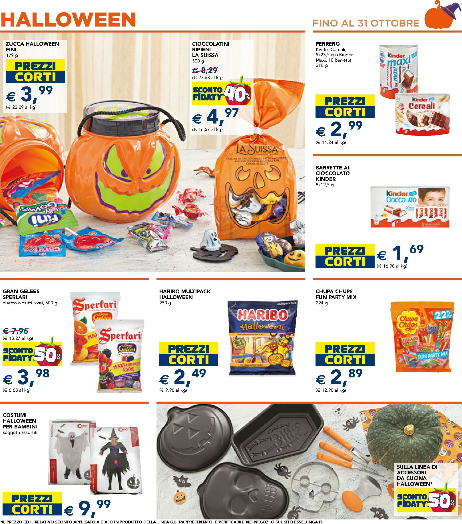 esselunga - Volantino Esselunga - Sconti fino al 50% valido dal 23/10 al 06/11 - page: 21