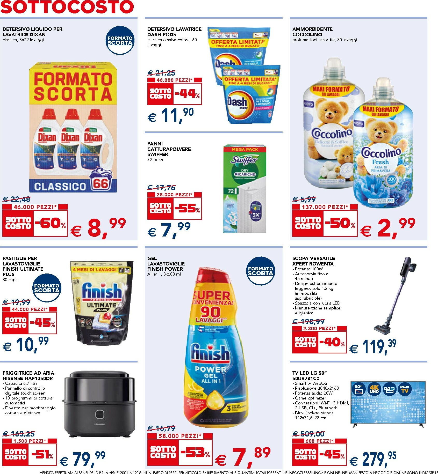 esselunga - Volantino Esselunga - Sottocosto + Altre Offerte valido dal 07/11 al 16/11 - page: 6