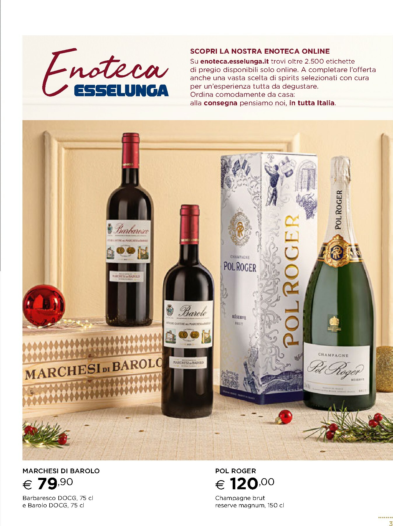 esselunga - Volantino Esselunga - Sotto l'Albero valido dal 13/11 al 31/12 - page: 3