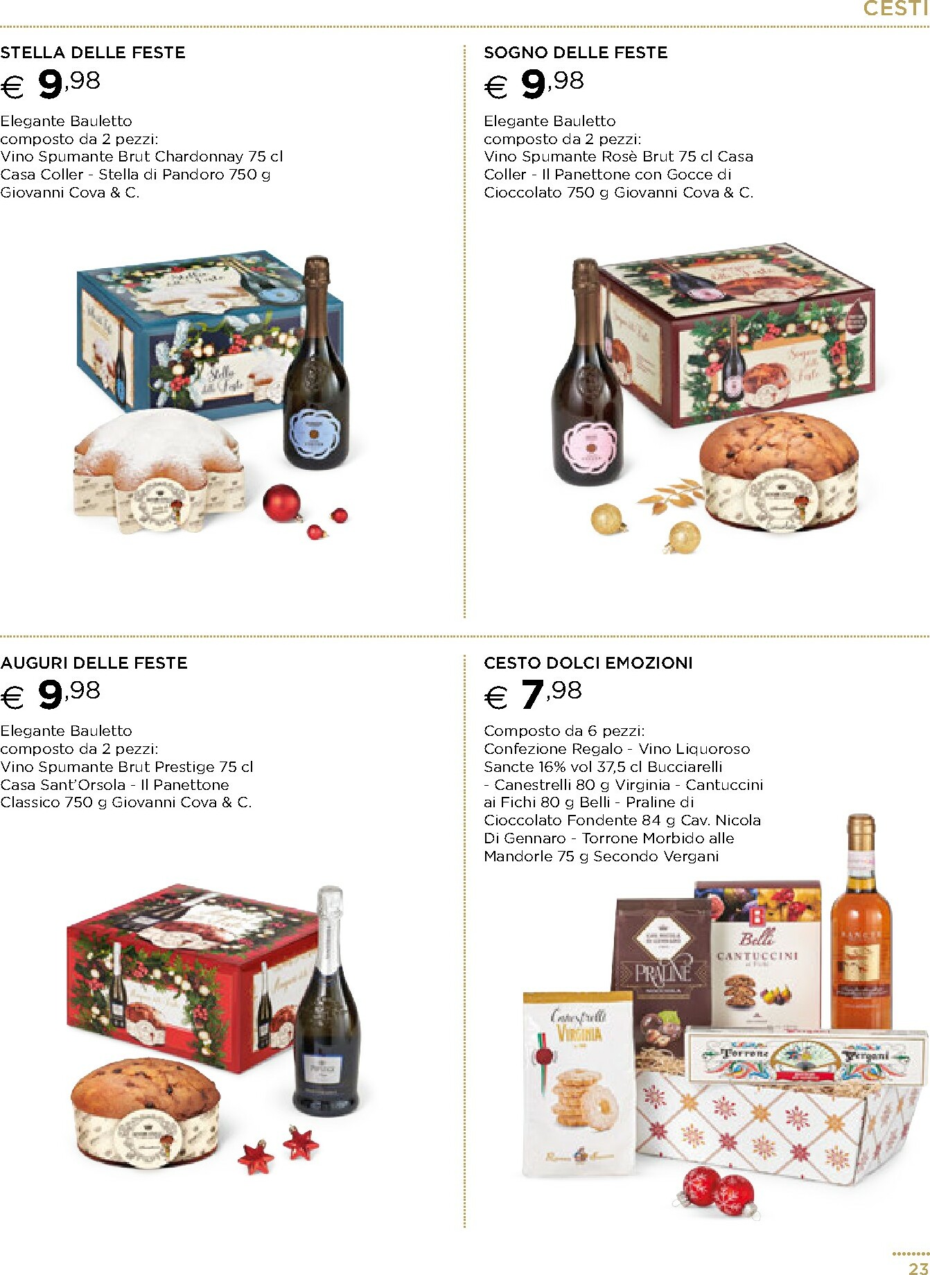 esselunga - Volantino Esselunga - Sotto l'Albero valido dal 13/11 al 31/12 - page: 23