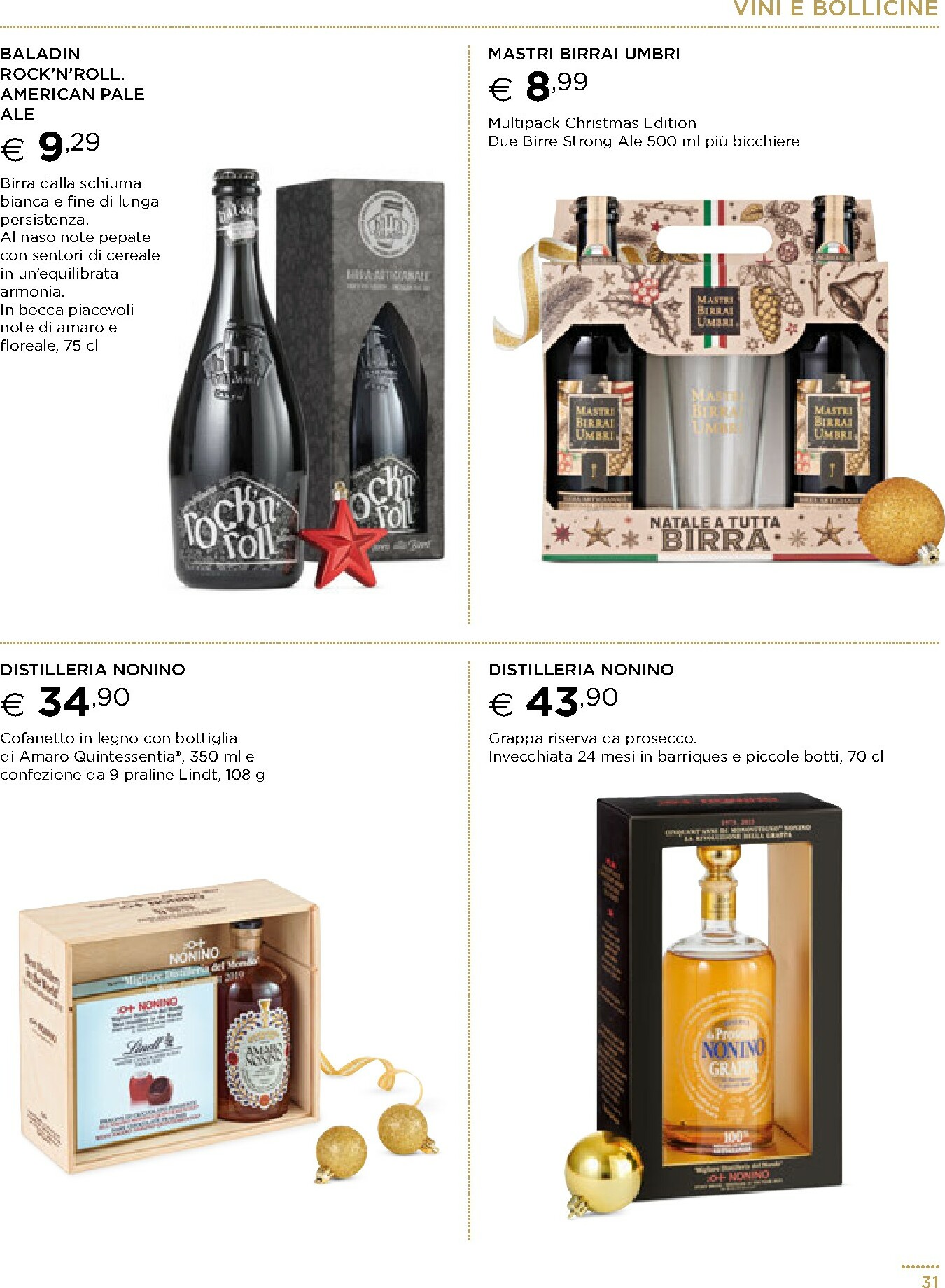 esselunga - Volantino Esselunga - Sotto l'Albero valido dal 13/11 al 31/12 - page: 31