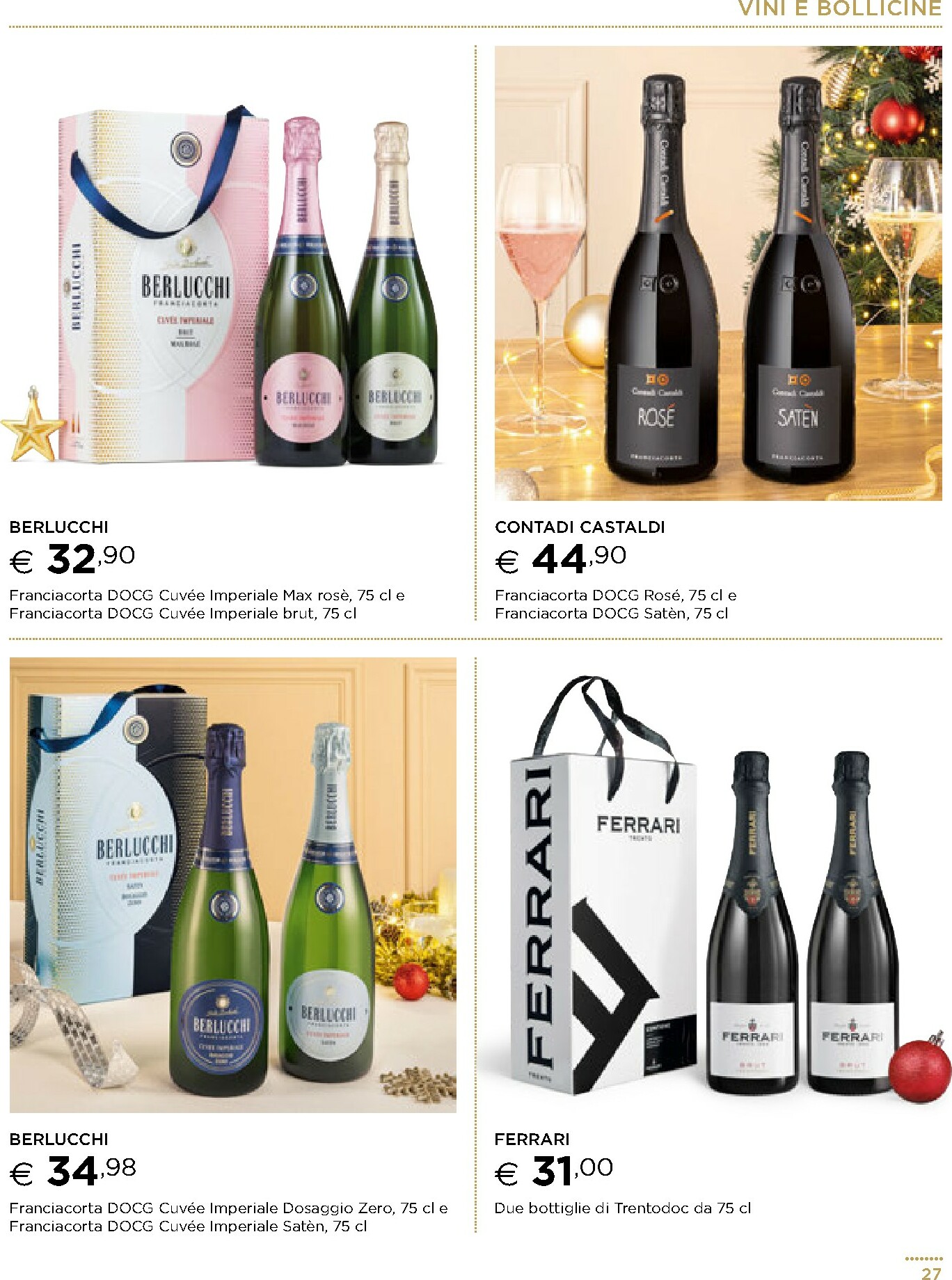 esselunga - Volantino Esselunga - Sotto l'Albero valido dal 13/11 al 31/12 - page: 27