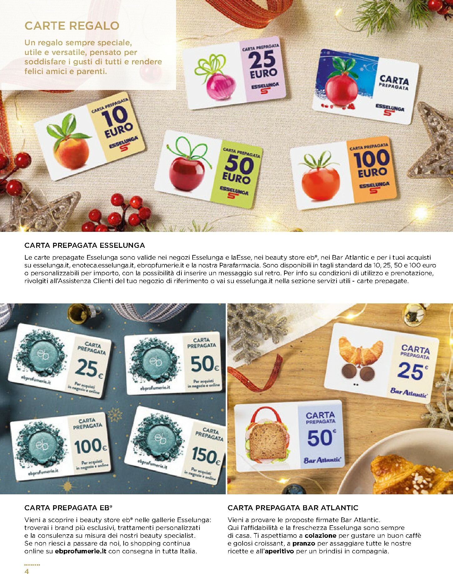esselunga - Volantino Esselunga - Sotto l'Albero valido dal 13/11 al 31/12 - page: 4