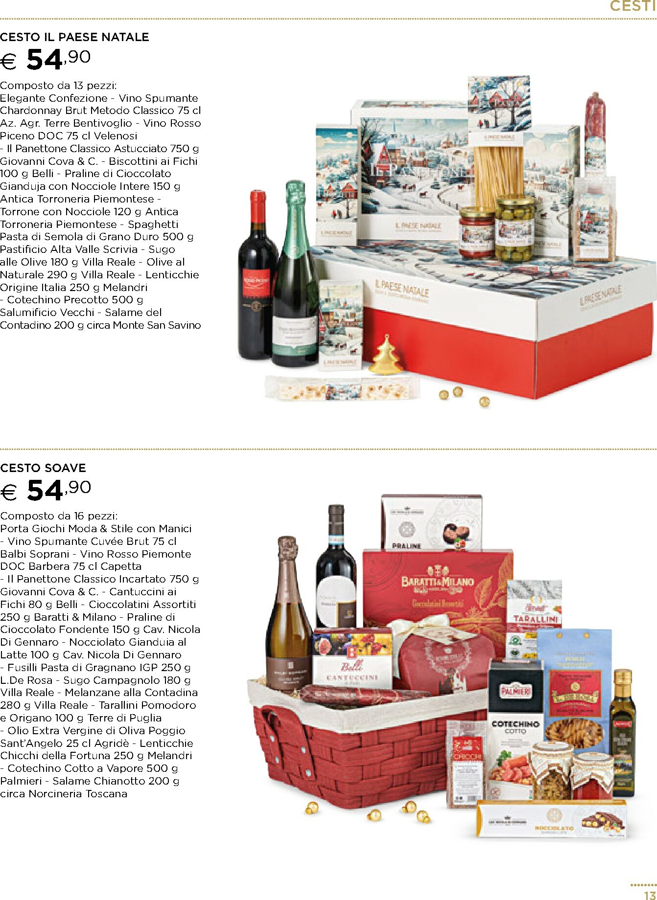 esselunga - Volantino Esselunga - Sotto l'Albero valido dal 13/11 al 31/12 - page: 13