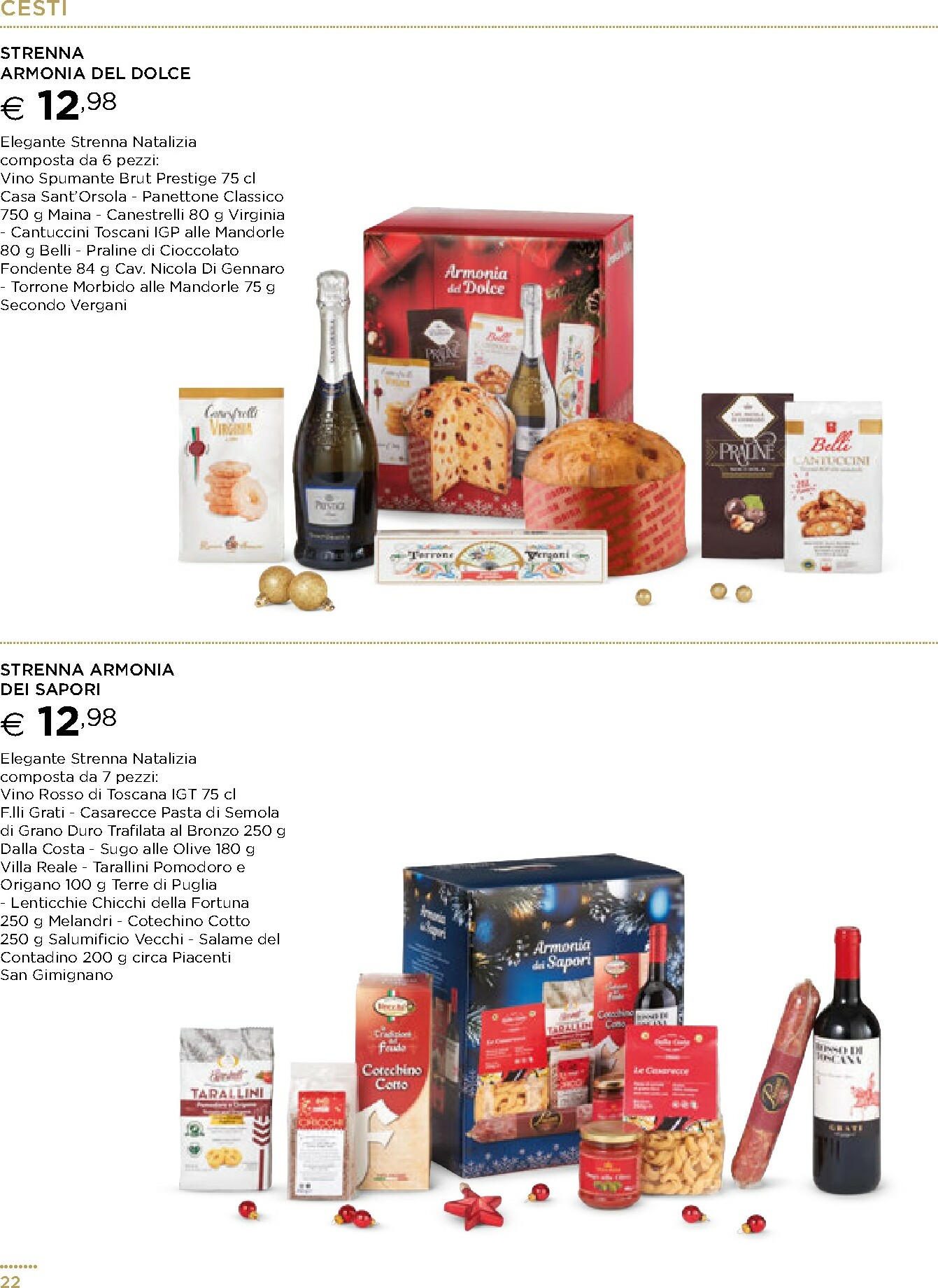 esselunga - Volantino Esselunga - Sotto l'Albero valido dal 13/11 al 31/12 - page: 22