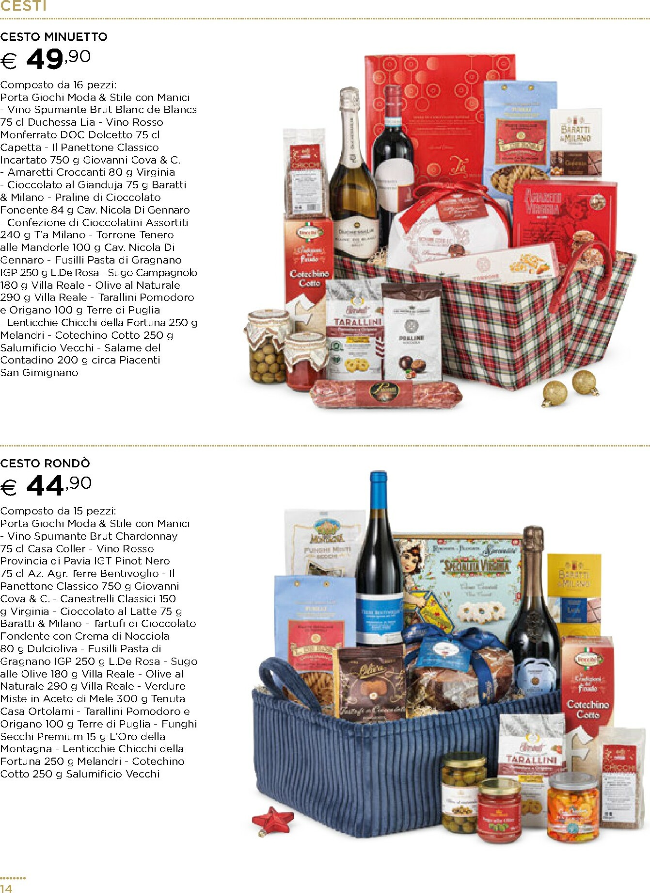 esselunga - Volantino Esselunga - Sotto l'Albero valido dal 13/11 al 31/12 - page: 14