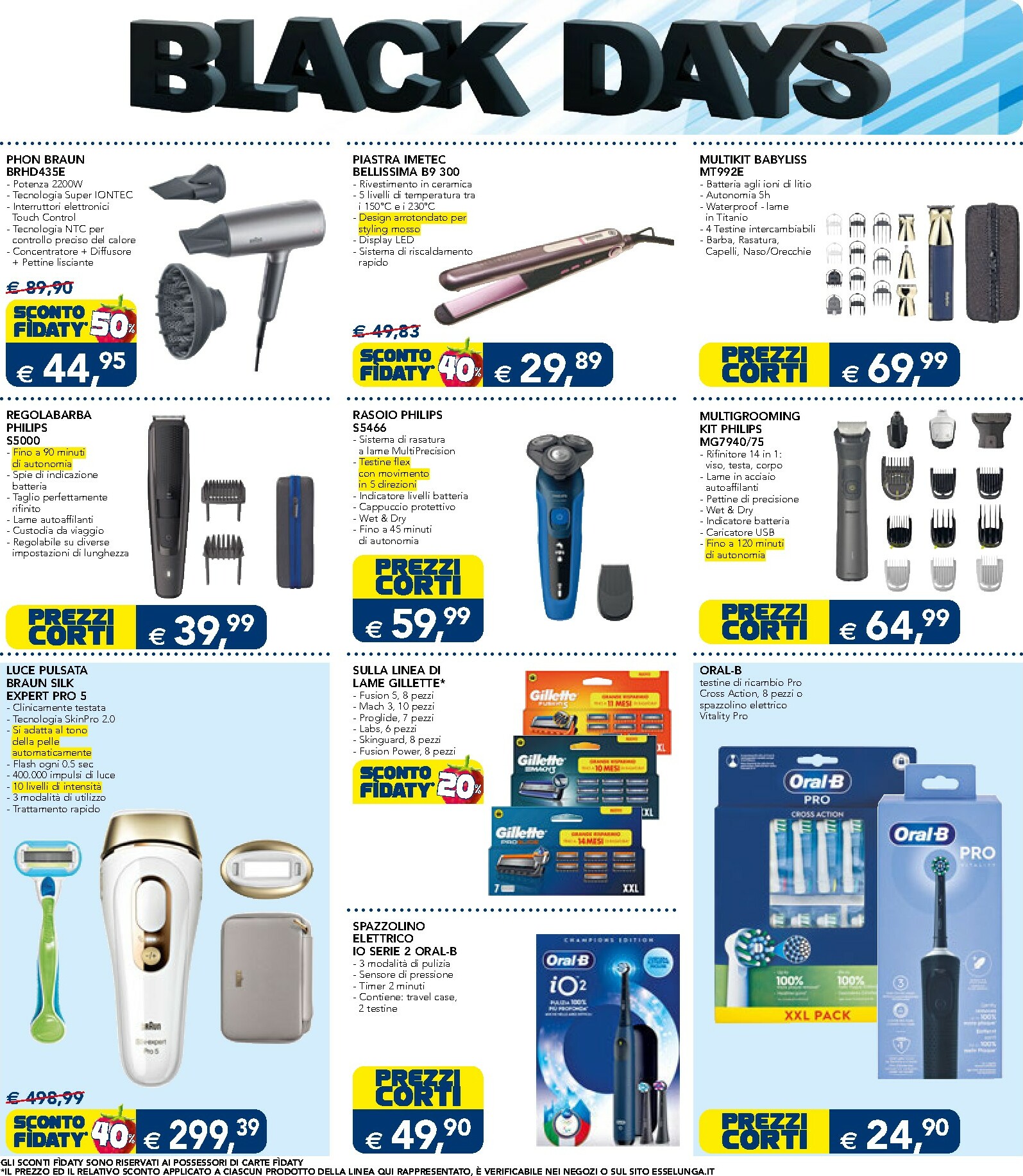 esselunga - Volantino Esselunga - Black Days valido dal 17/11 al 30/11 - page: 9