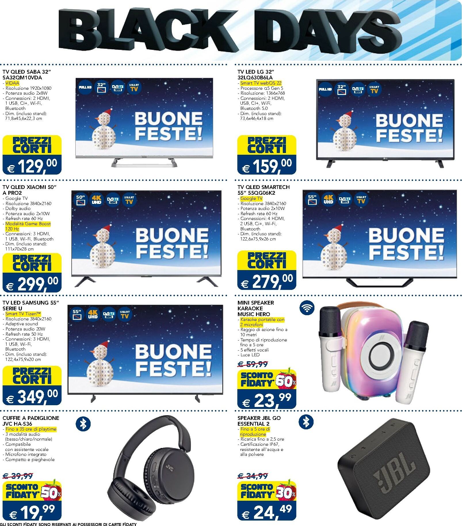 esselunga - Volantino Esselunga - Black Days valido dal 17/11 al 30/11 - page: 3