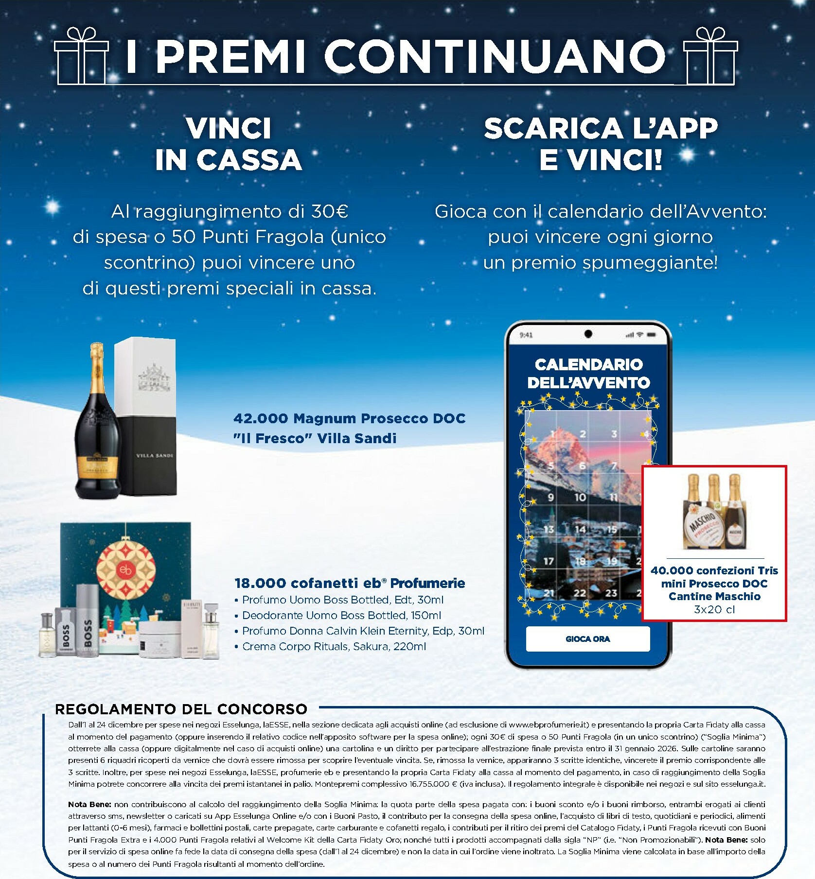 esselunga - Volantino Esselunga - Concorso Natale valido dal 01/12 al 24/12 - page: 4