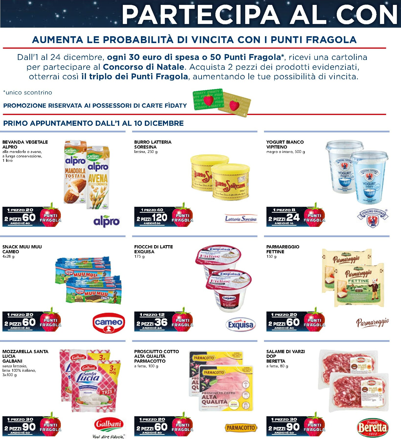 esselunga - Volantino Esselunga - Concorso Natale valido dal 01/12 al 24/12 - page: 6