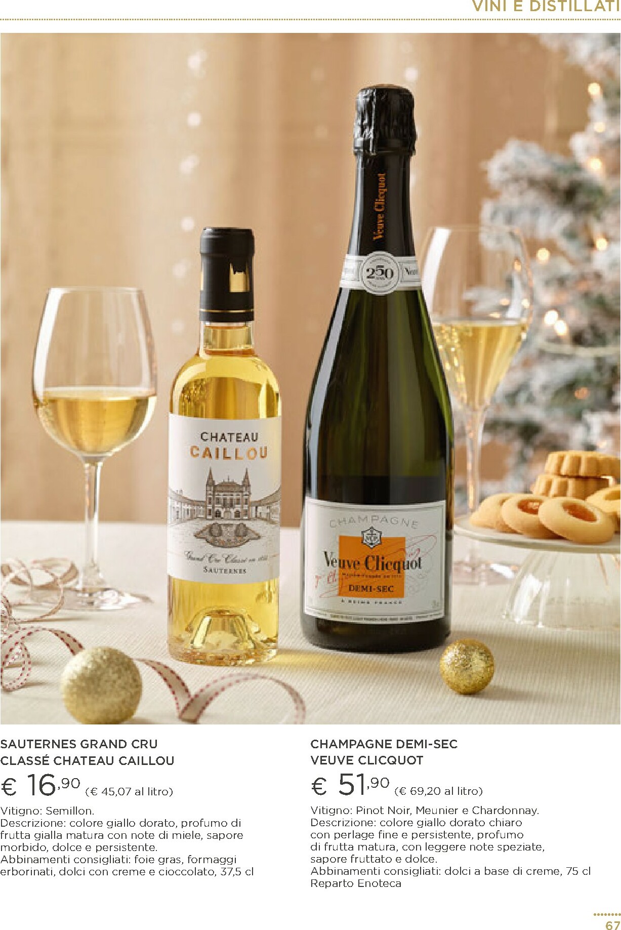 esselunga - Volantino Esselunga - Pranzo di Natale valido dal 01/12 al 31/12 - page: 67