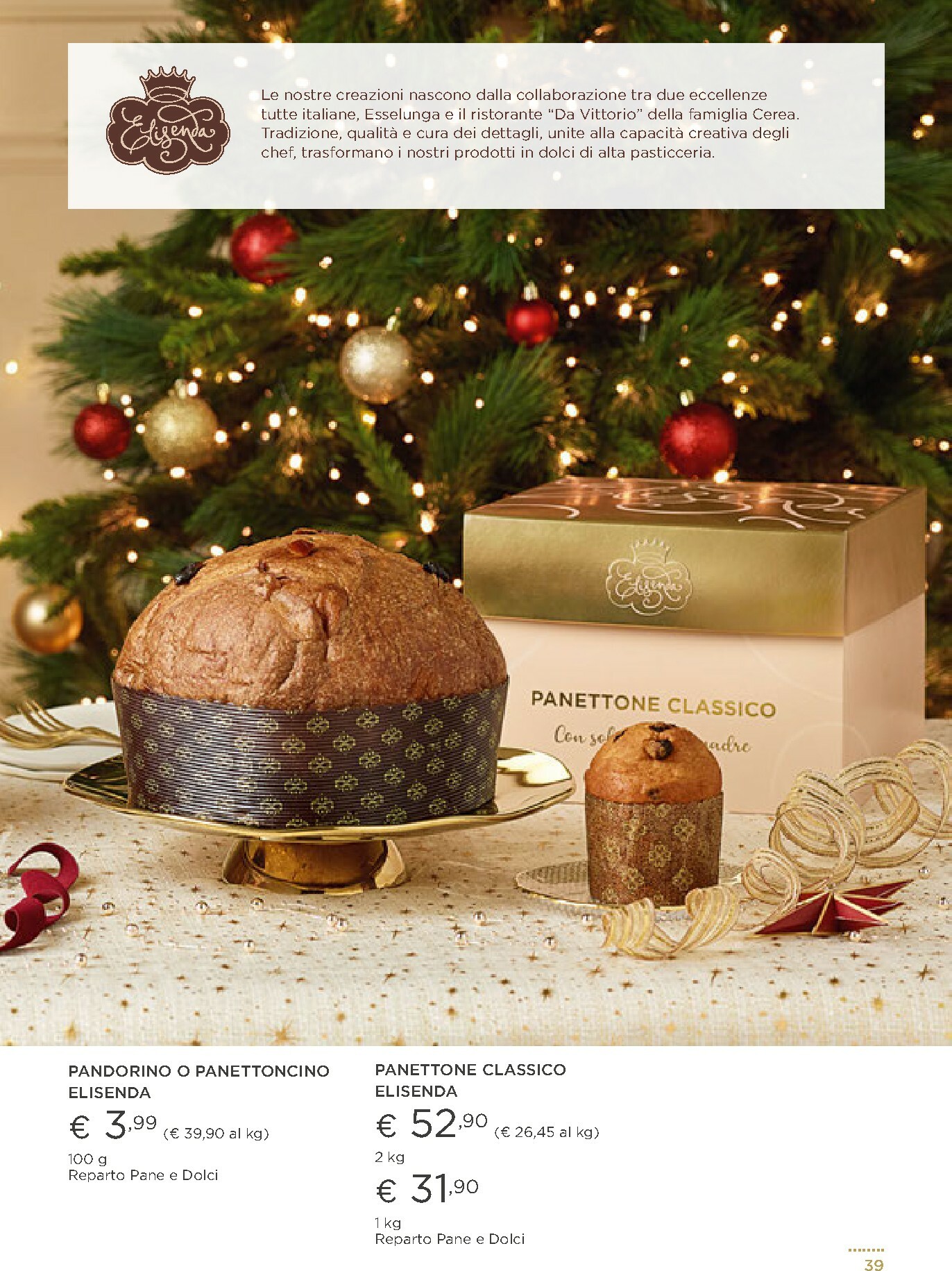 esselunga - Volantino Esselunga - Pranzo di Natale valido dal 01/12 al 31/12 - page: 39