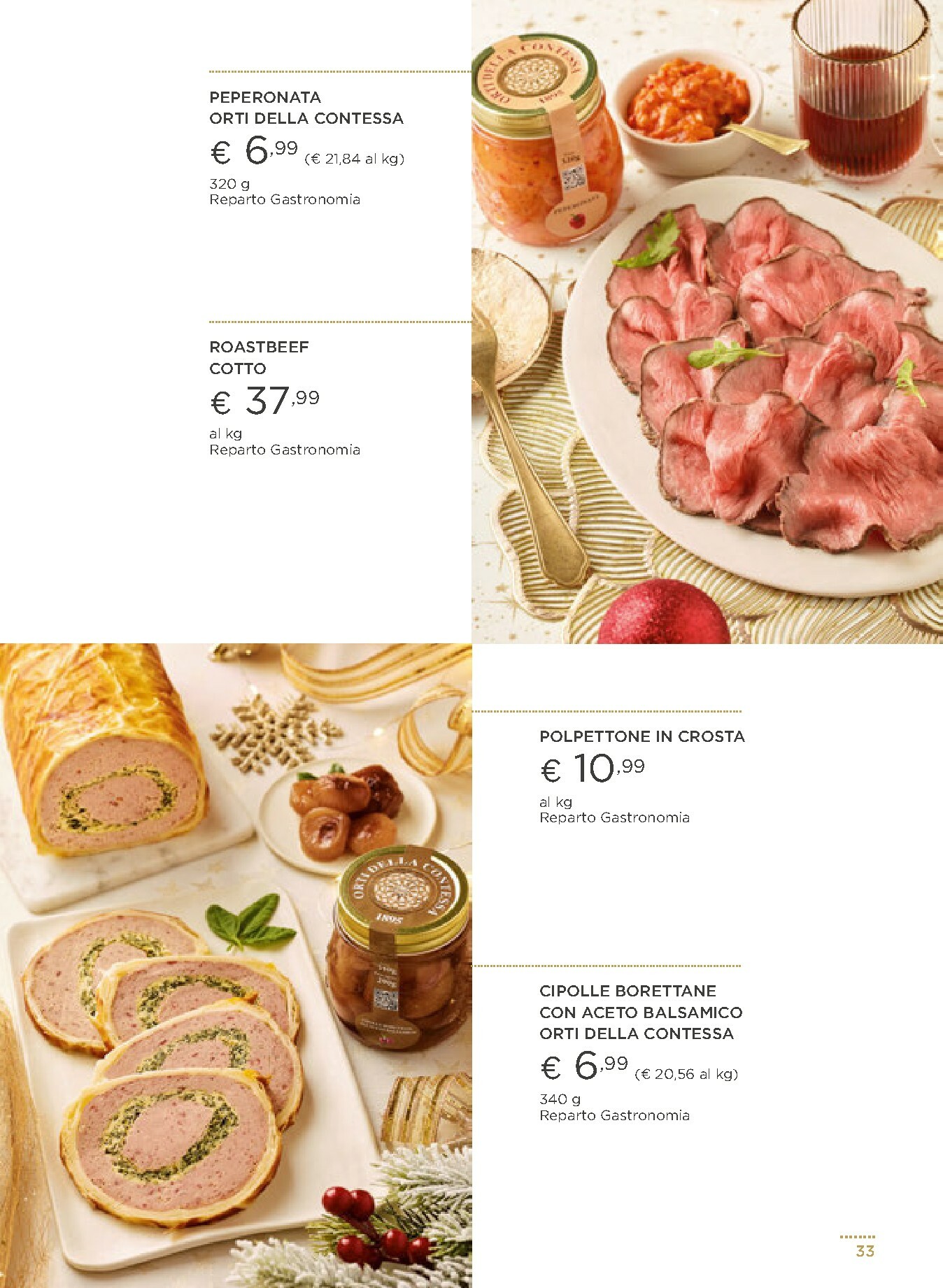 esselunga - Volantino Esselunga - Pranzo di Natale valido dal 01/12 al 31/12 - page: 33