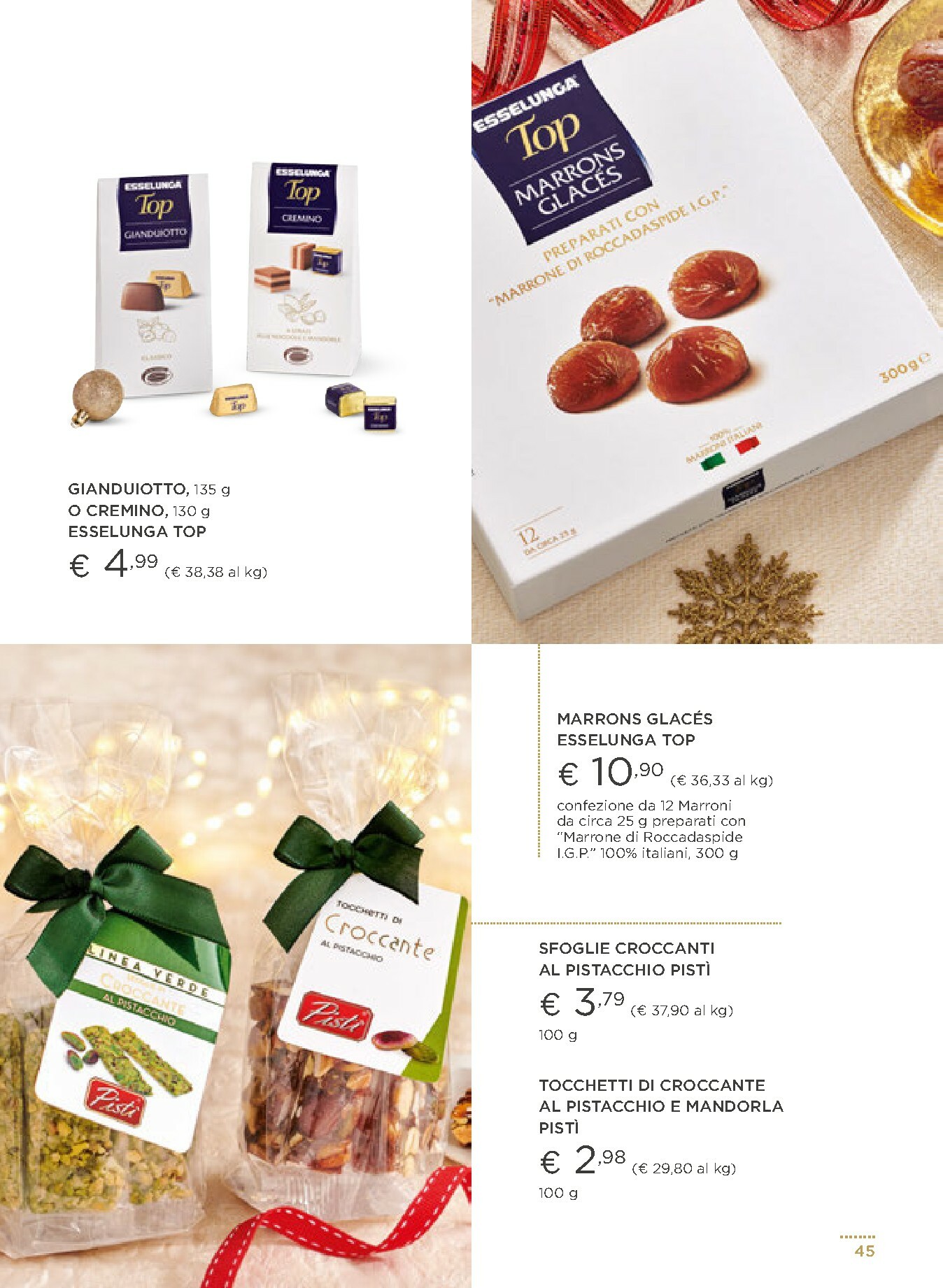 esselunga - Volantino Esselunga - Pranzo di Natale valido dal 01/12 al 31/12 - page: 45