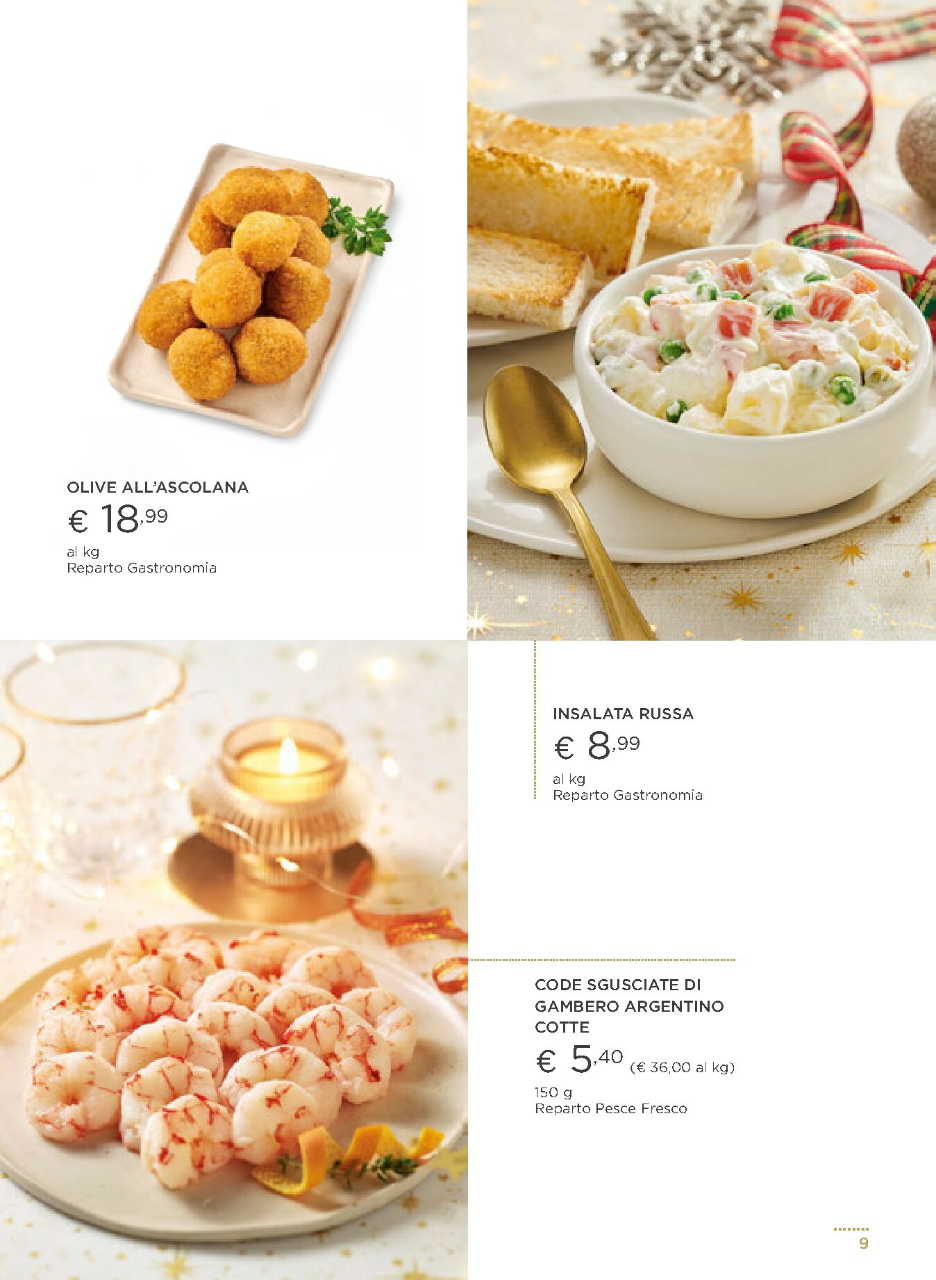 esselunga - Volantino Esselunga - Pranzo di Natale valido dal 01/12 al 31/12 - page: 9