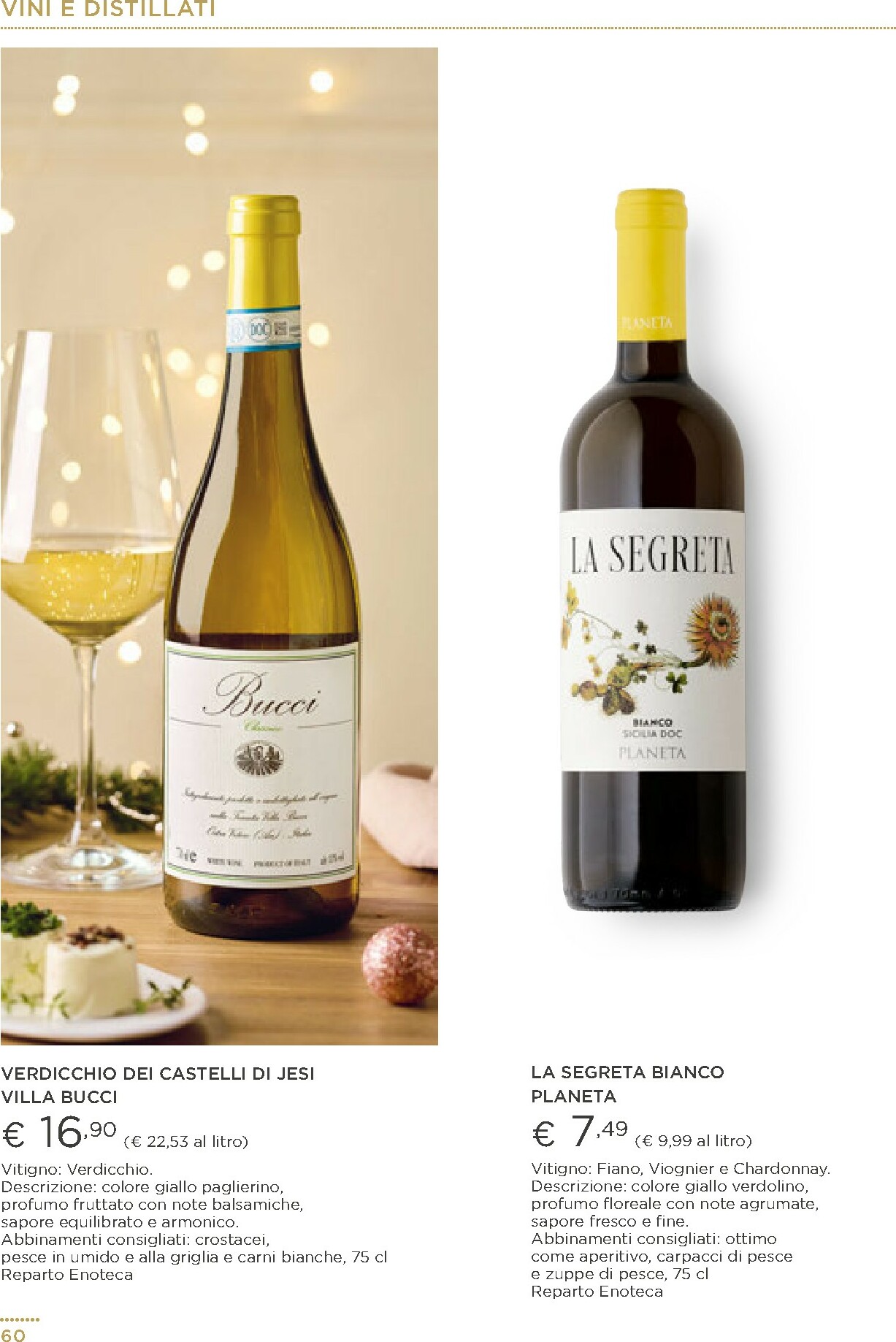 esselunga - Volantino Esselunga - Pranzo di Natale valido dal 01/12 al 31/12 - page: 60