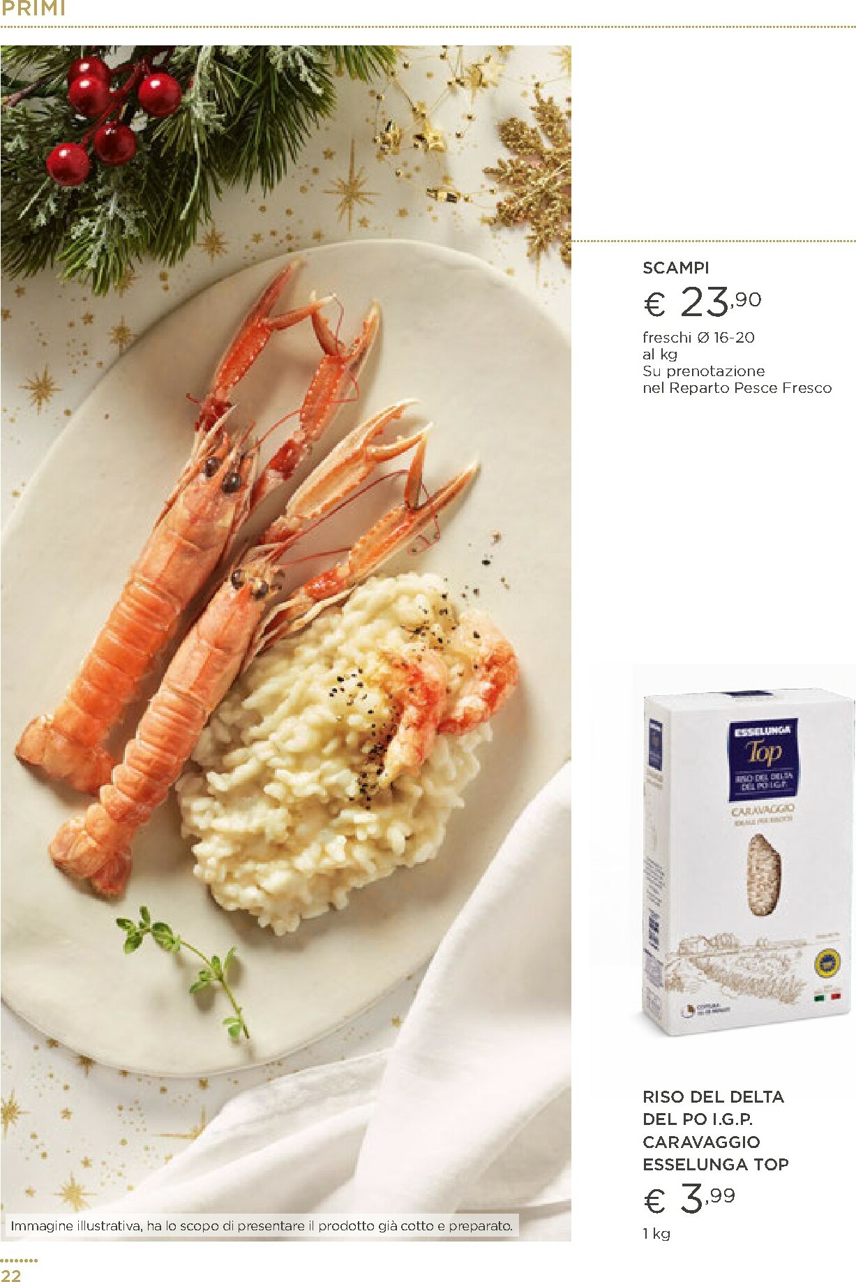 esselunga - Volantino Esselunga - Pranzo di Natale valido dal 01/12 al 31/12 - page: 22