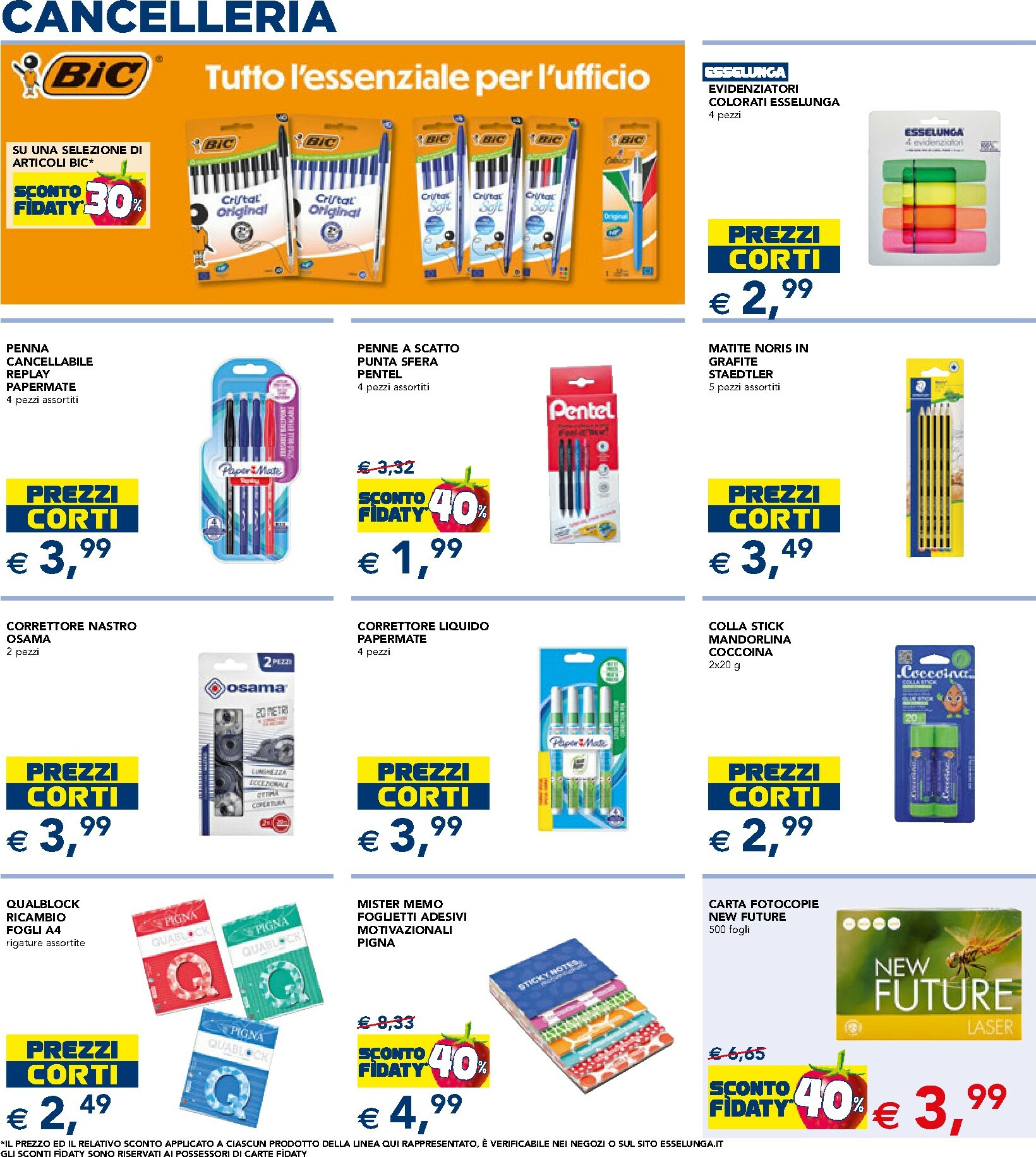 esselunga - Volantino Esselunga - Speciale cancelleria e multimediale valido dal 07/01 al 18/01 - page: 4