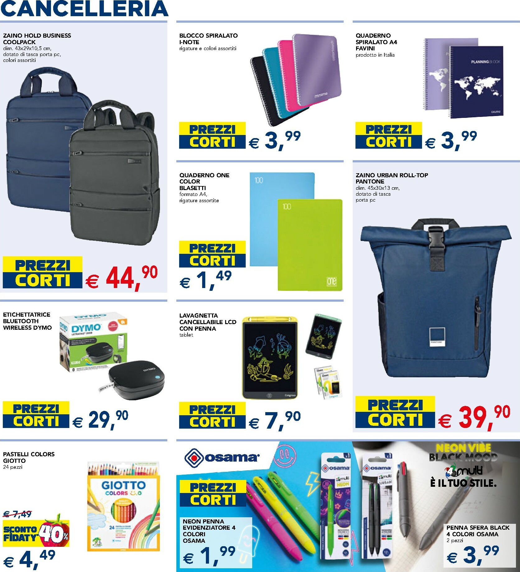 esselunga - Volantino Esselunga - Speciale cancelleria e multimediale valido dal 07/01 al 18/01 - page: 3