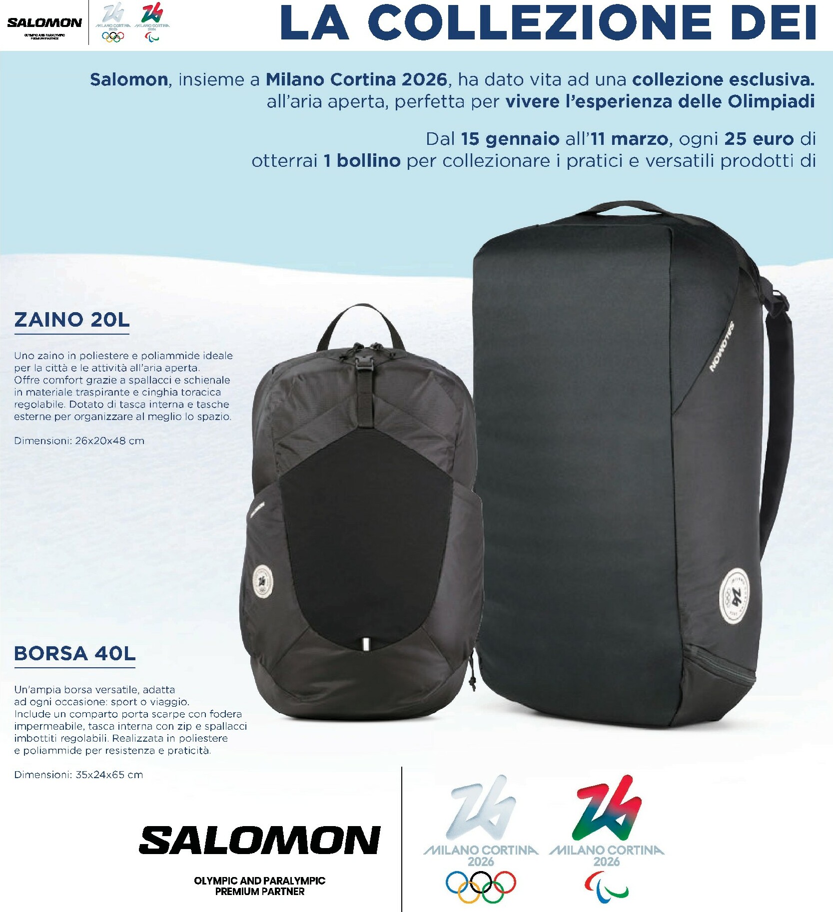 esselunga - Volantino Esselunga - Collezione Salomon valido dal 15/01 al 11/03 - page: 2