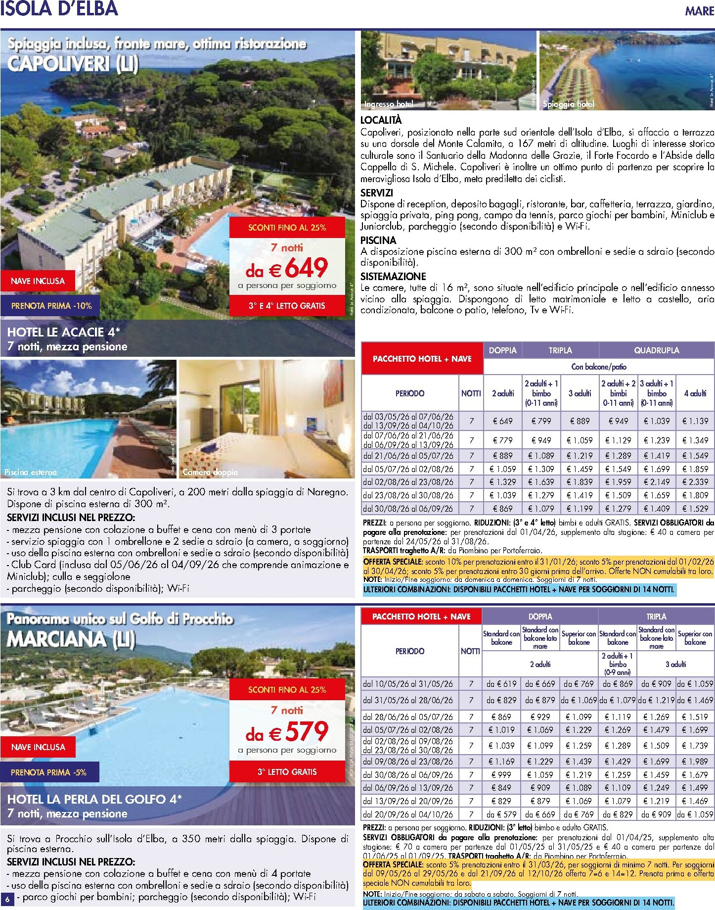 esselunga - Volantino Esselunga - Servizio Viaggi valido dal 28/01 al 31/03 - page: 6