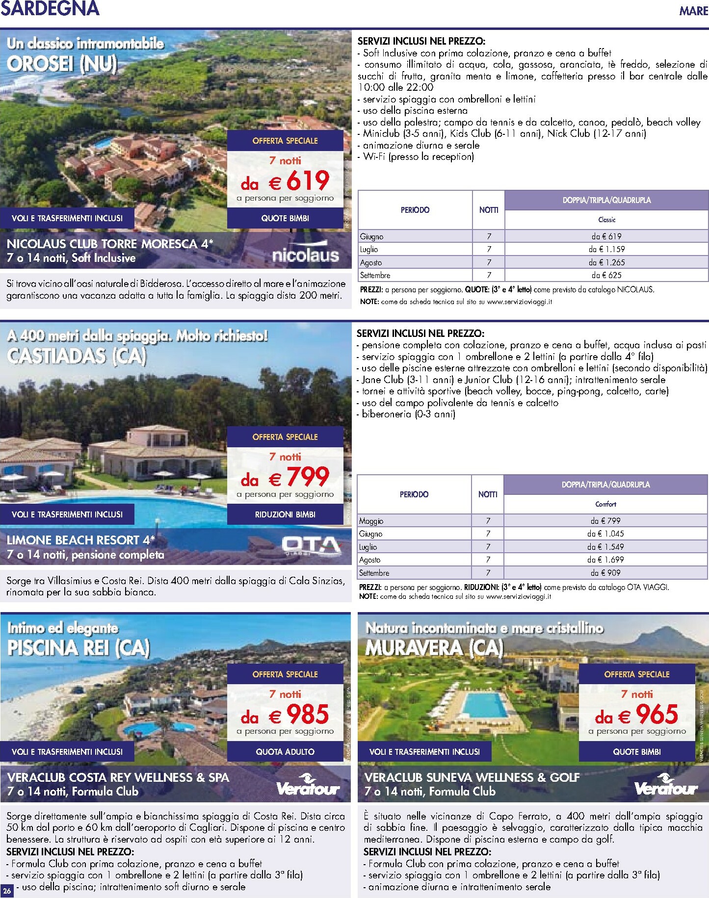 esselunga - Volantino Esselunga - Servizio Viaggi valido dal 28/01 al 31/03 - page: 26