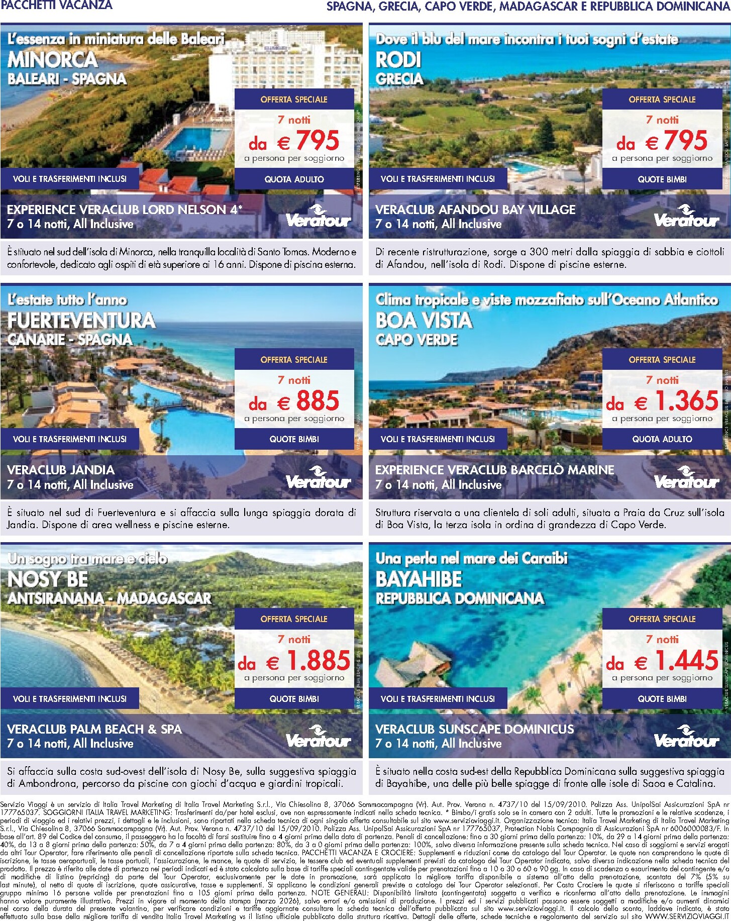 esselunga - Volantino attuale di Esselunga - Servizio Viaggi valido dal domenica 12/04/2026 al mercoledì 30/09/2026 - page: 23