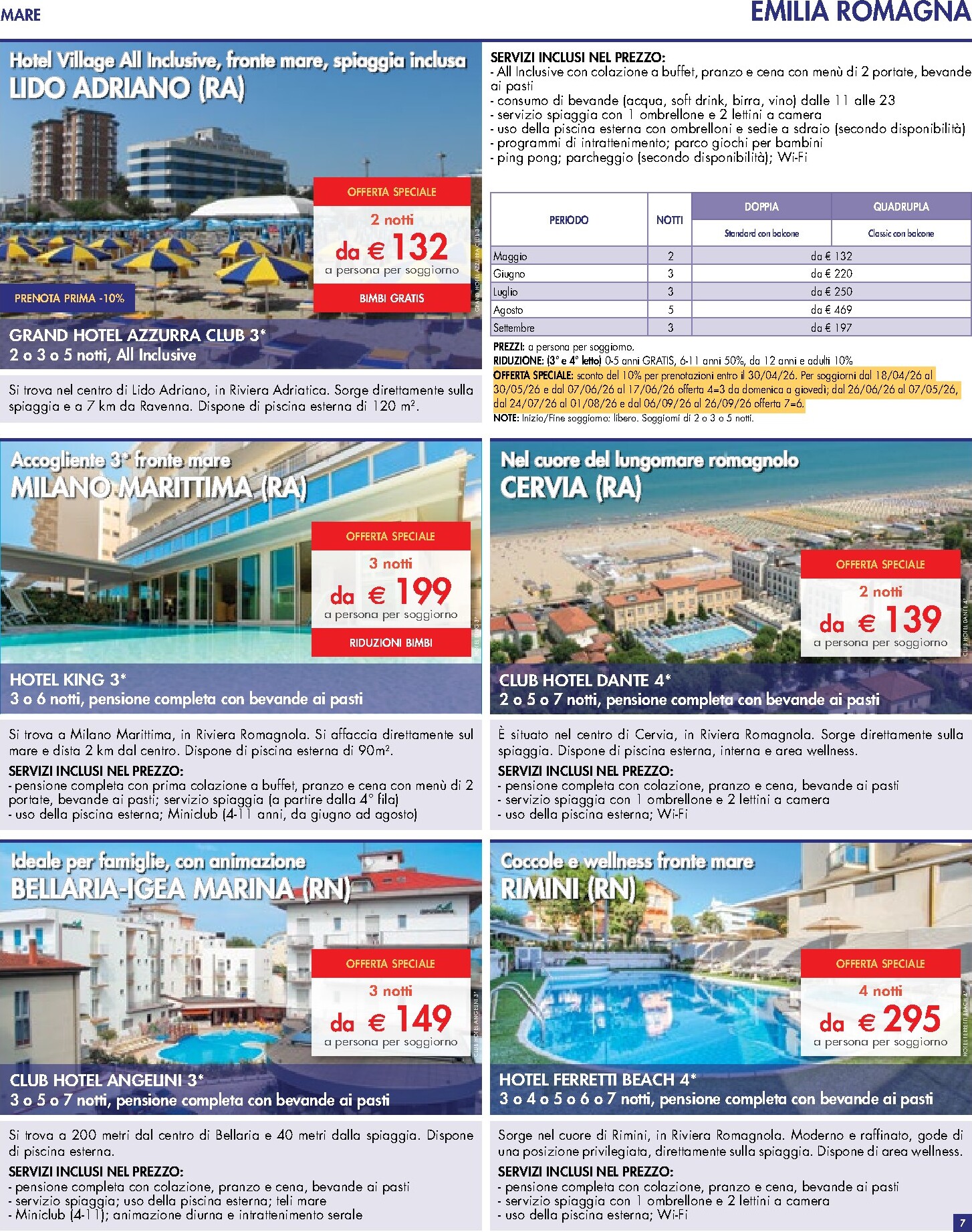 esselunga - Volantino attuale di Esselunga - Servizio Viaggi valido dal domenica 12/04/2026 al mercoledì 30/09/2026 - page: 7