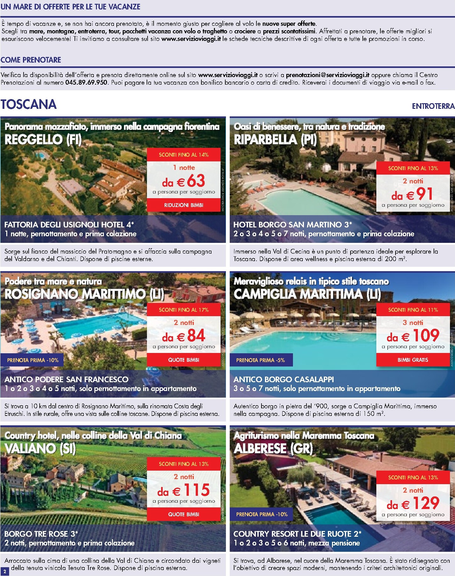 esselunga - Volantino attuale di Esselunga - Servizio Viaggi valido dal domenica 12/04/2026 al mercoledì 30/09/2026 - page: 2