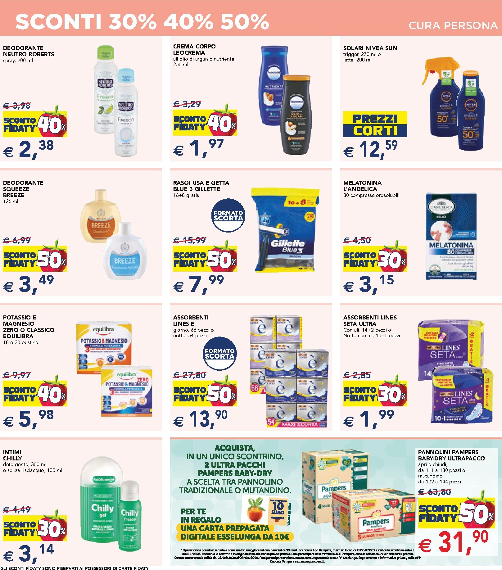esselunga - Volantino attuale di Esselunga - 30/40/50% valido dal giovedì 23/04/2026 al mercoledì 06/05/2026 - page: 17