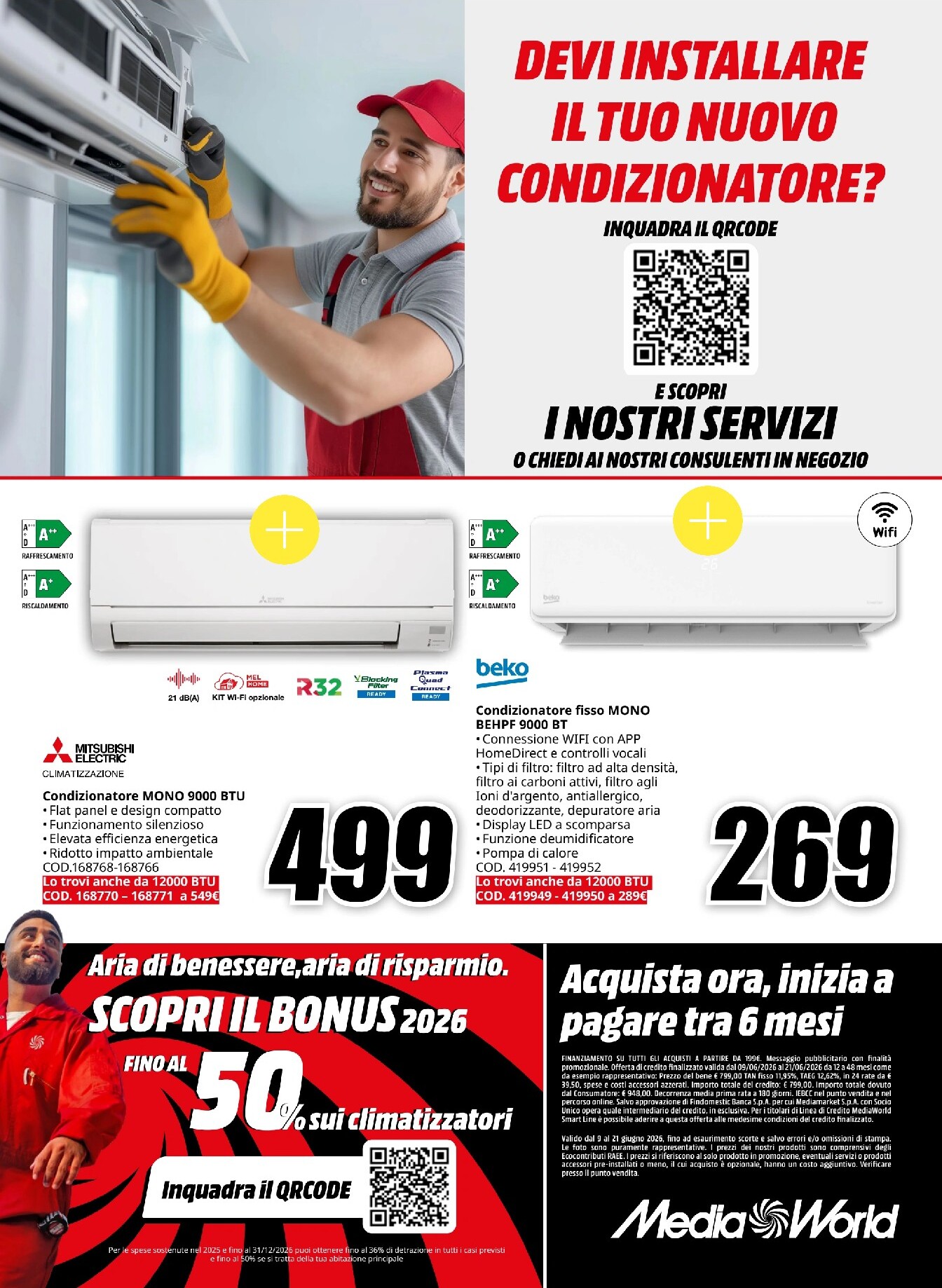 mediaworld - Volantino attuale di Mediaworld - Il Clima Che Cercavi valido dal martedì 09/06/2026 al domenica 21/06/2026 - page: 8