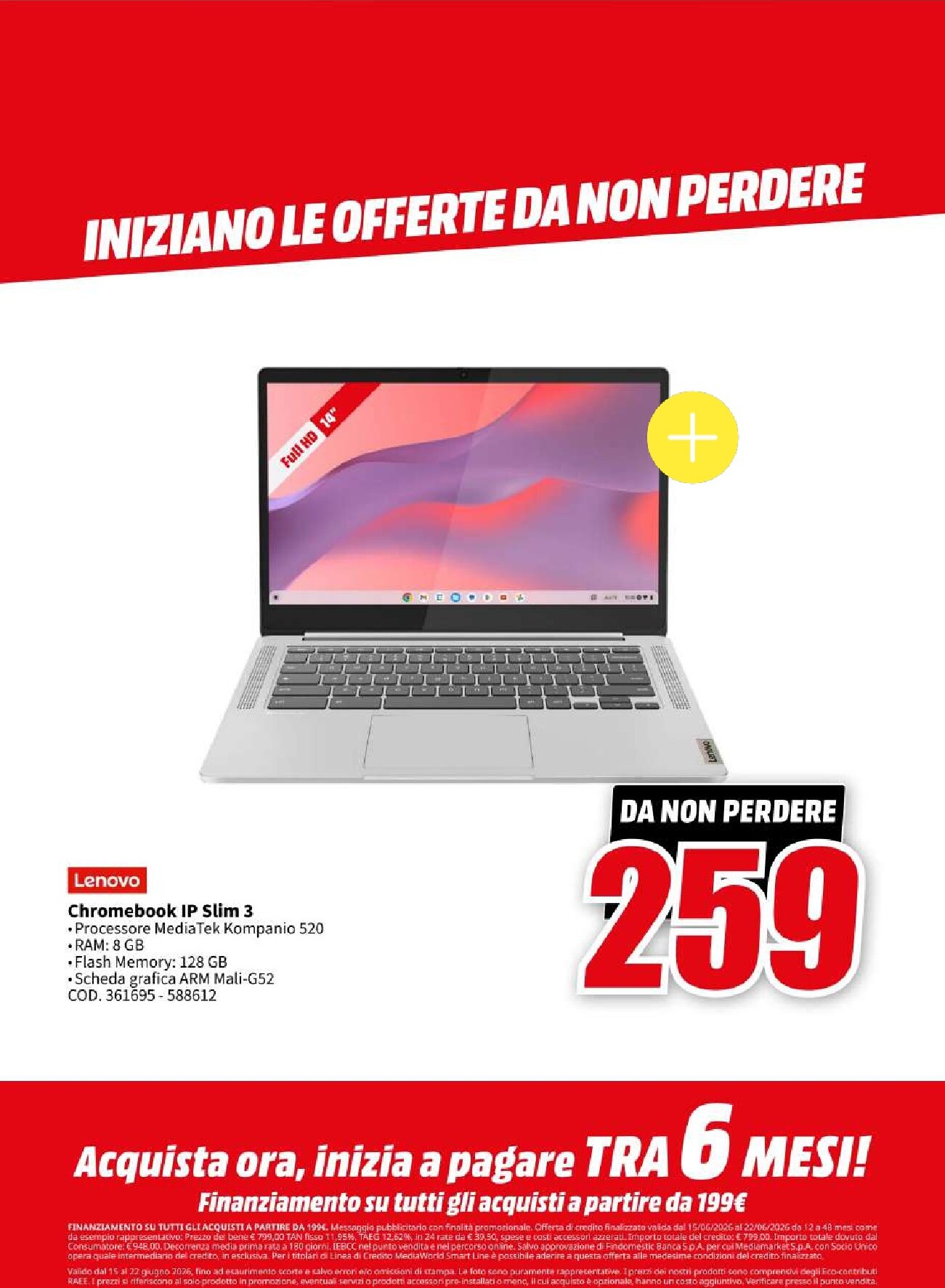 mediaworld - Volantino attuale di Mediaworld - Red Price valido dal lunedì 15/06/2026 al lunedì 22/06/2026 - page: 13
