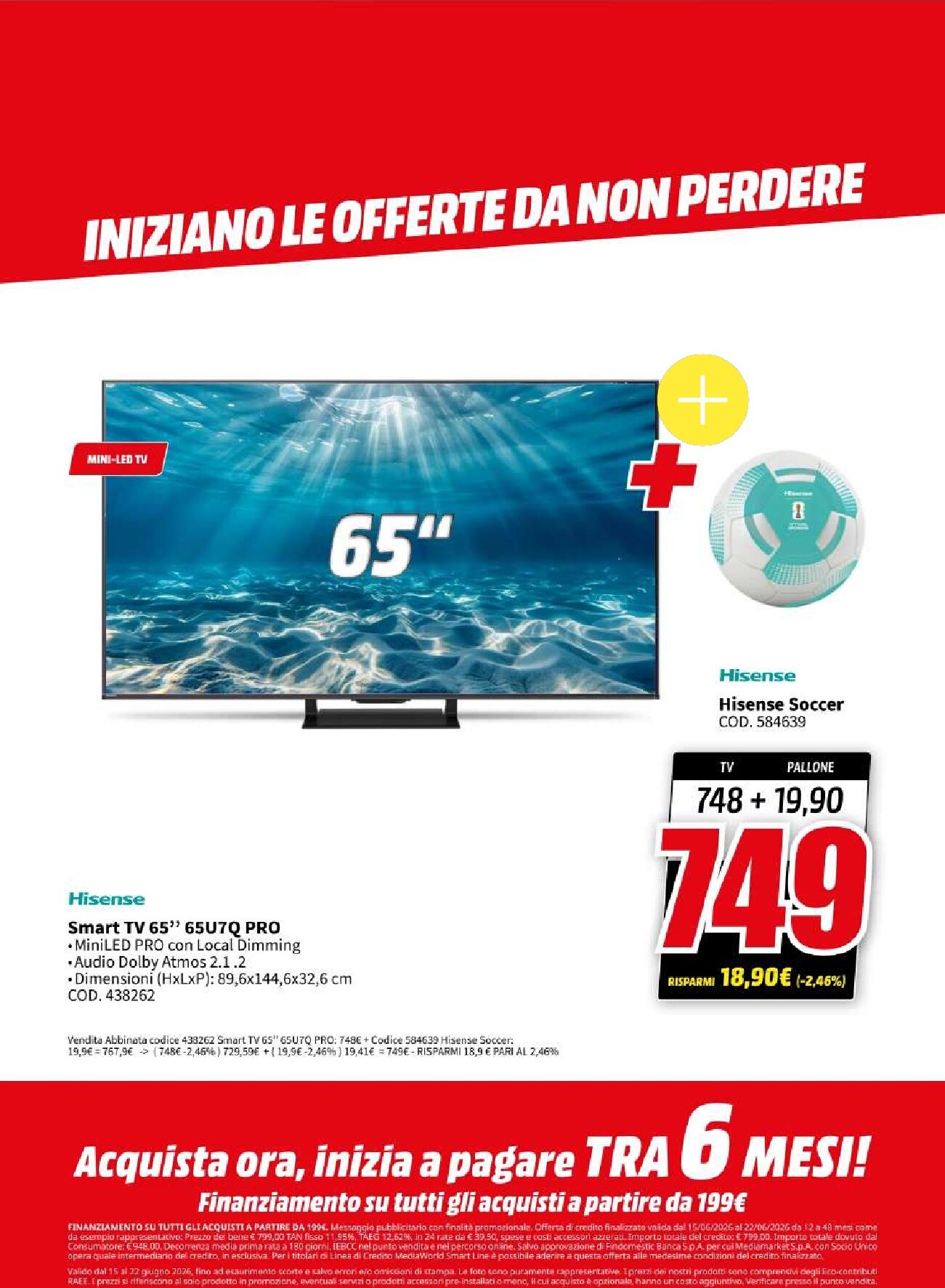 mediaworld - Volantino attuale di Mediaworld - Red Price valido dal lunedì 15/06/2026 al lunedì 22/06/2026 - page: 34