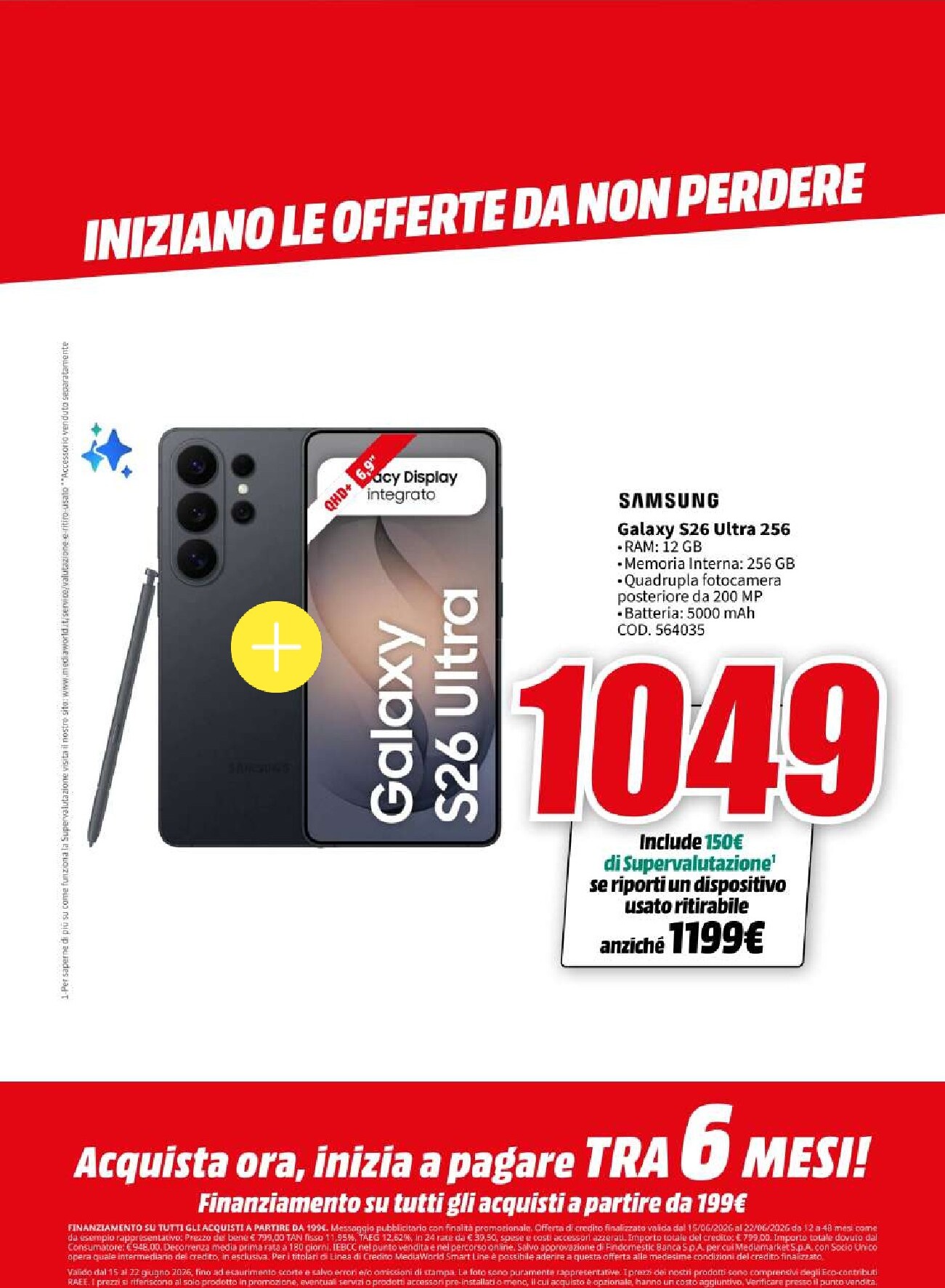 mediaworld - Volantino attuale di Mediaworld - Red Price valido dal lunedì 15/06/2026 al lunedì 22/06/2026 - page: 7