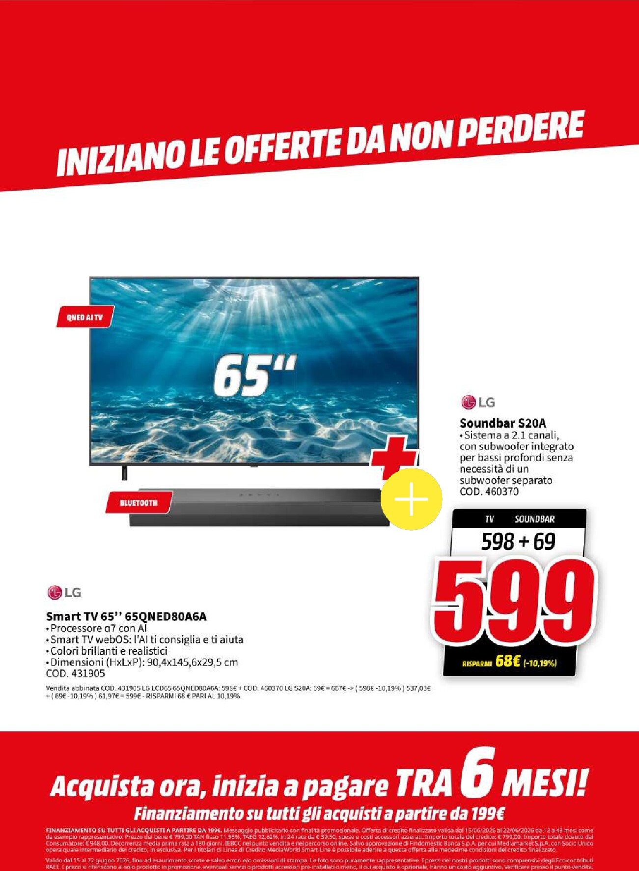 mediaworld - Volantino attuale di Mediaworld - Red Price valido dal lunedì 15/06/2026 al lunedì 22/06/2026 - page: 35