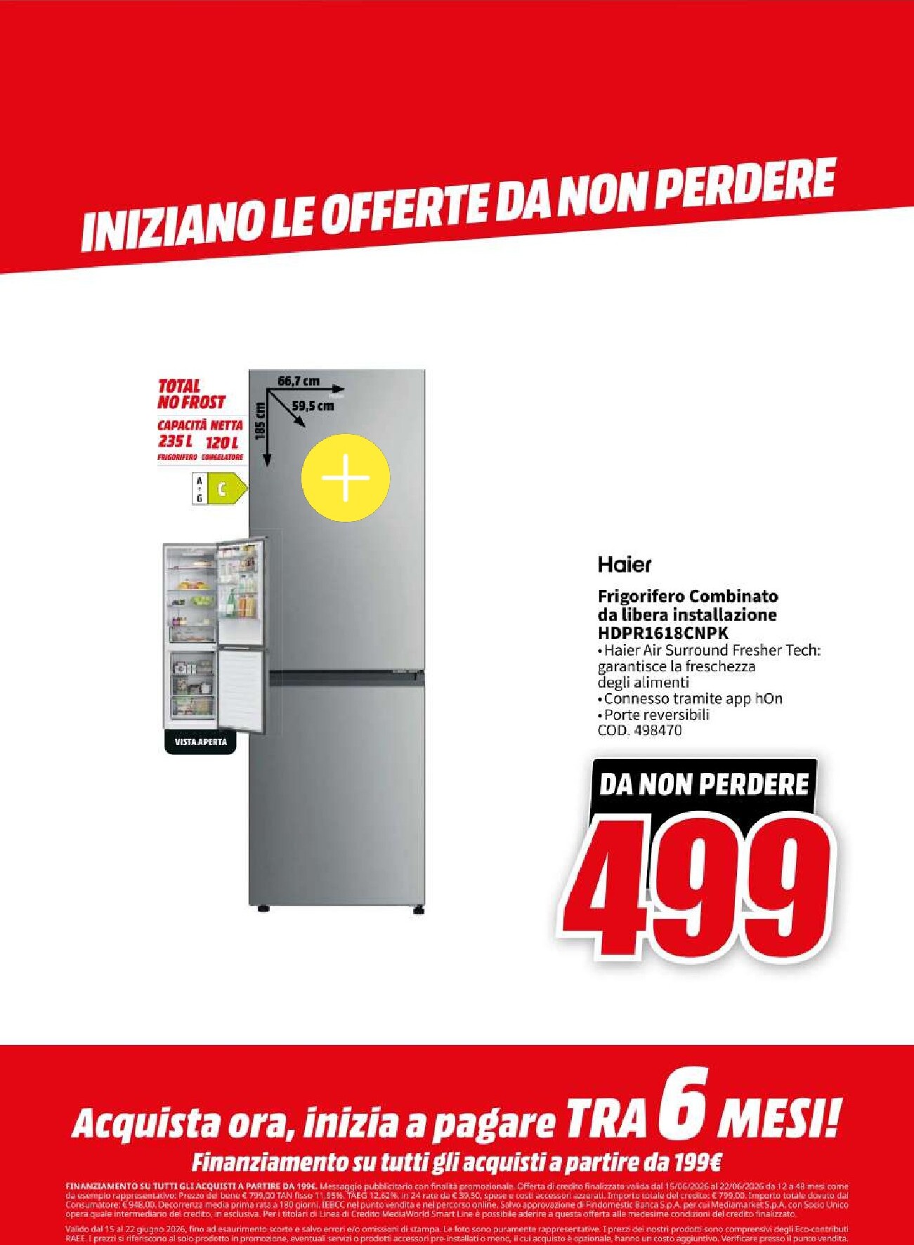 mediaworld - Volantino attuale di Mediaworld - Red Price valido dal lunedì 15/06/2026 al lunedì 22/06/2026 - page: 47