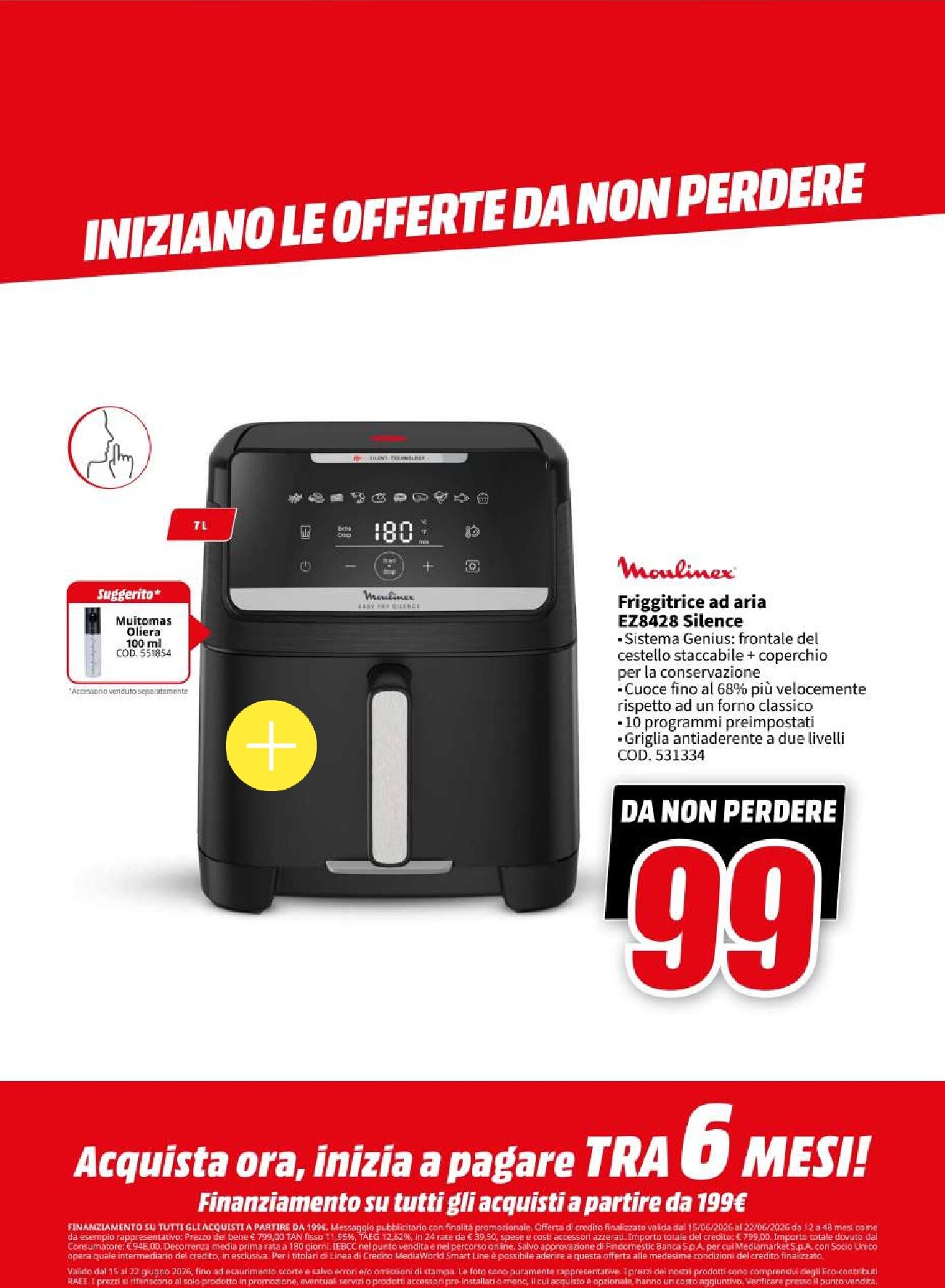 mediaworld - Volantino attuale di Mediaworld - Red Price valido dal lunedì 15/06/2026 al lunedì 22/06/2026 - page: 54